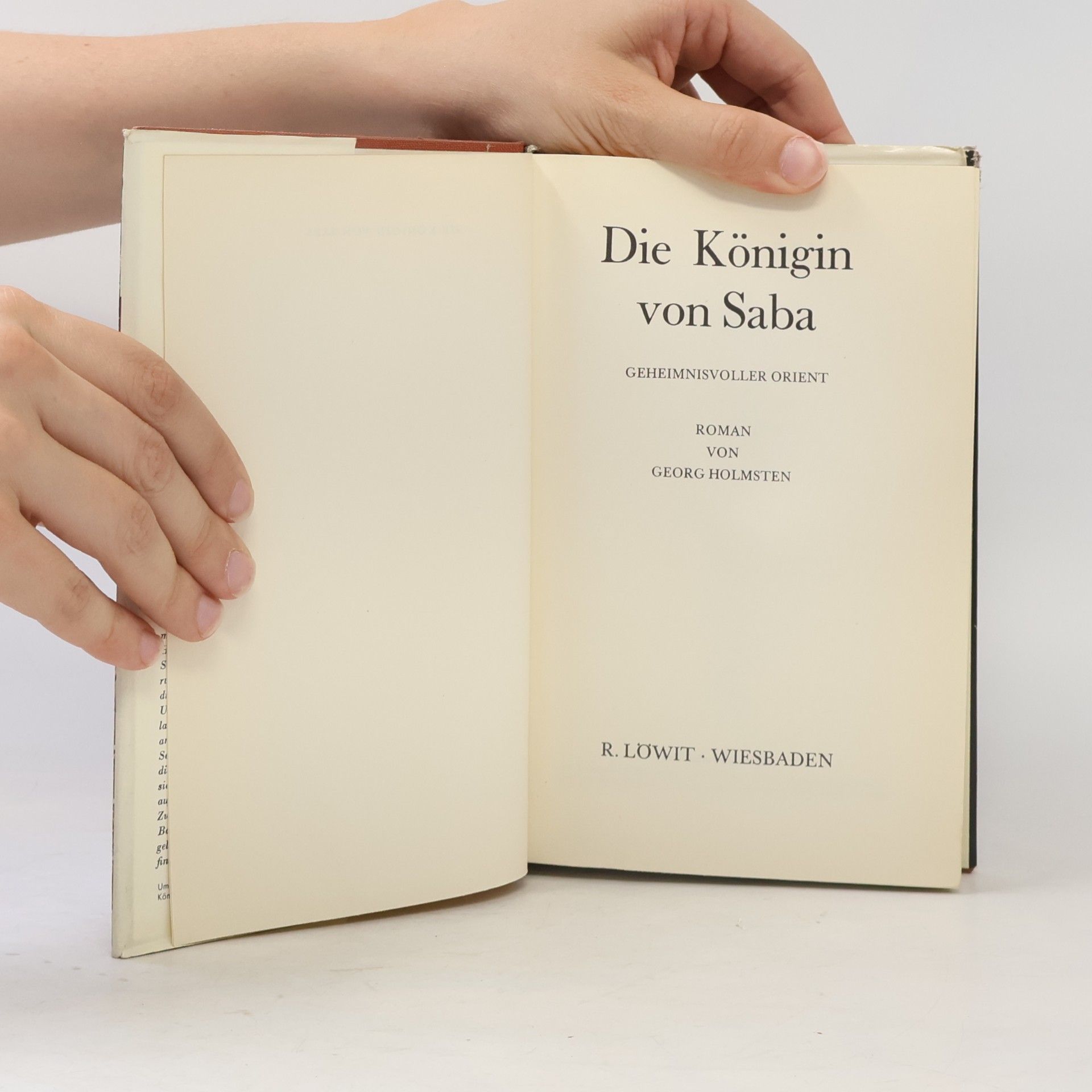 Georg Holmsten Die Königin von Saba