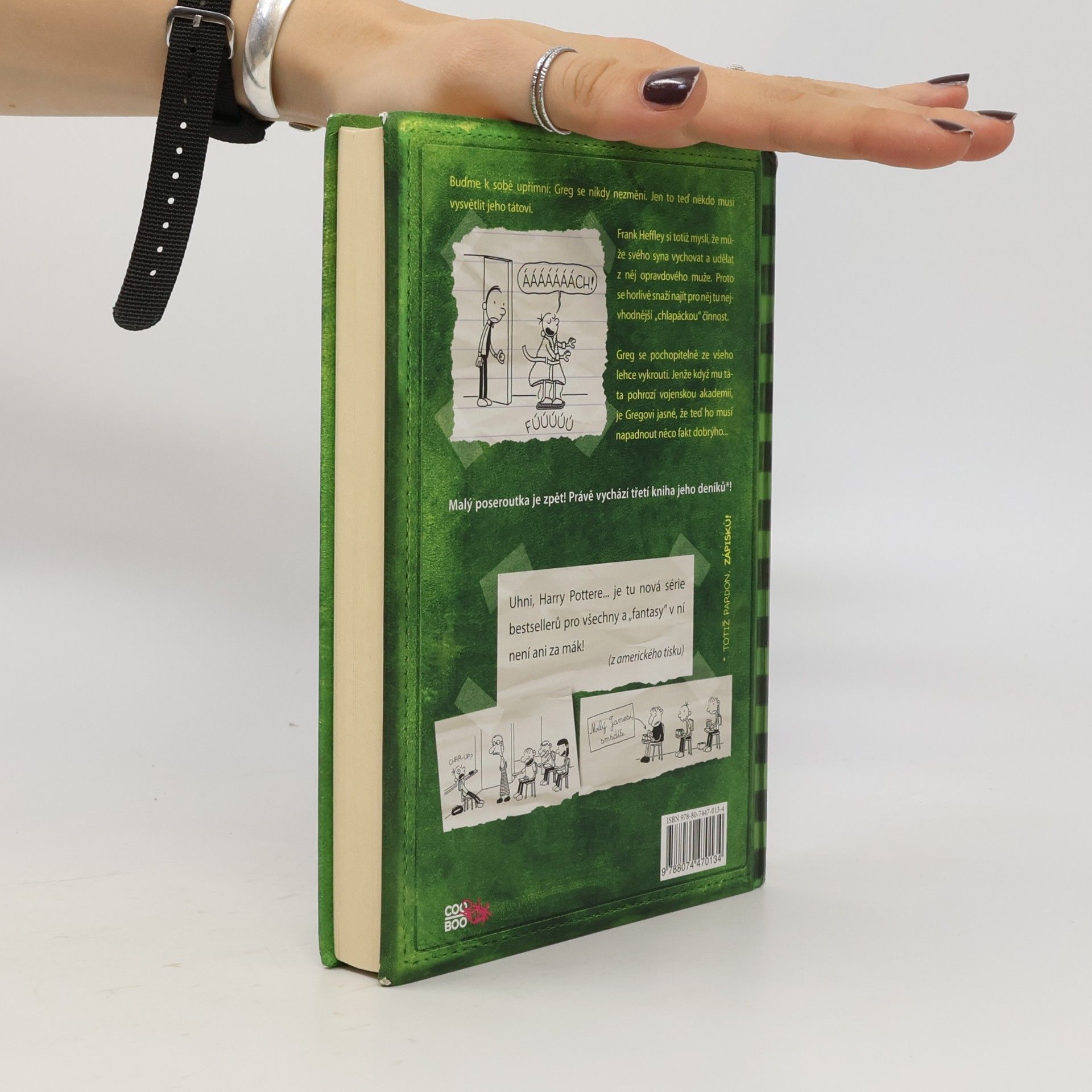 Jeff Kinney Deník malého poseroutky 3. Poslední kapka