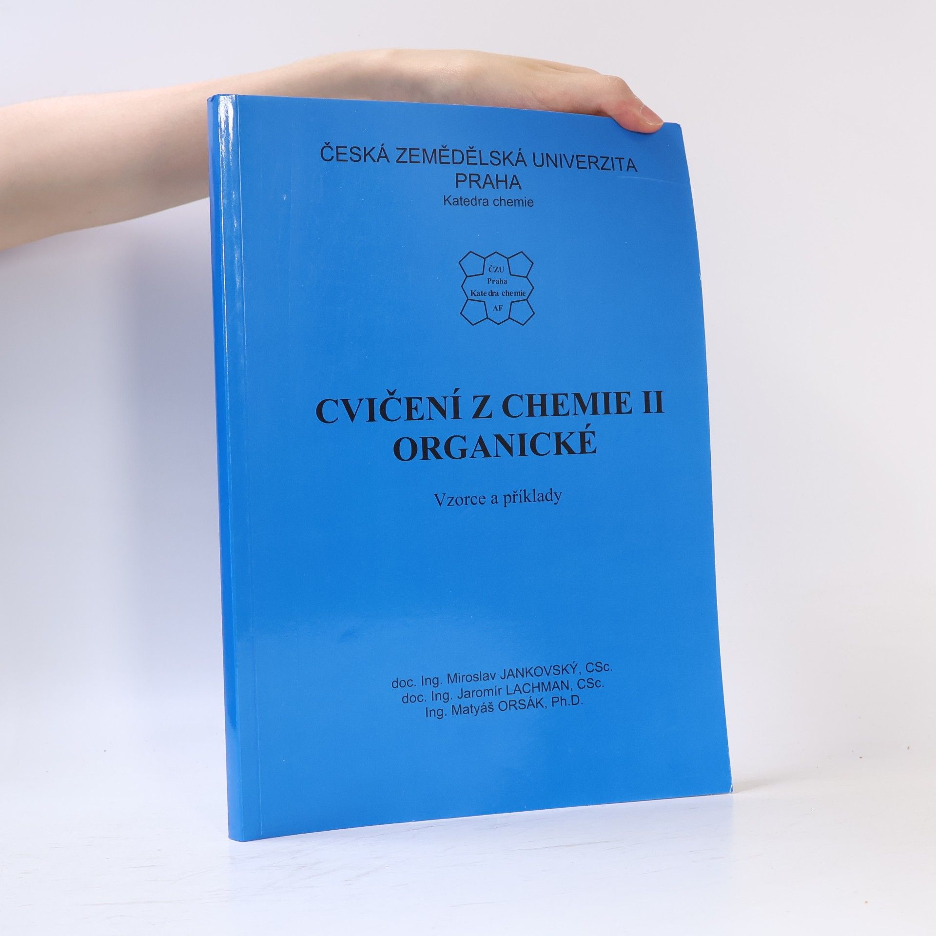 Matyáš Orsák Cvičení z chemie II organické. Vzorce a příklady