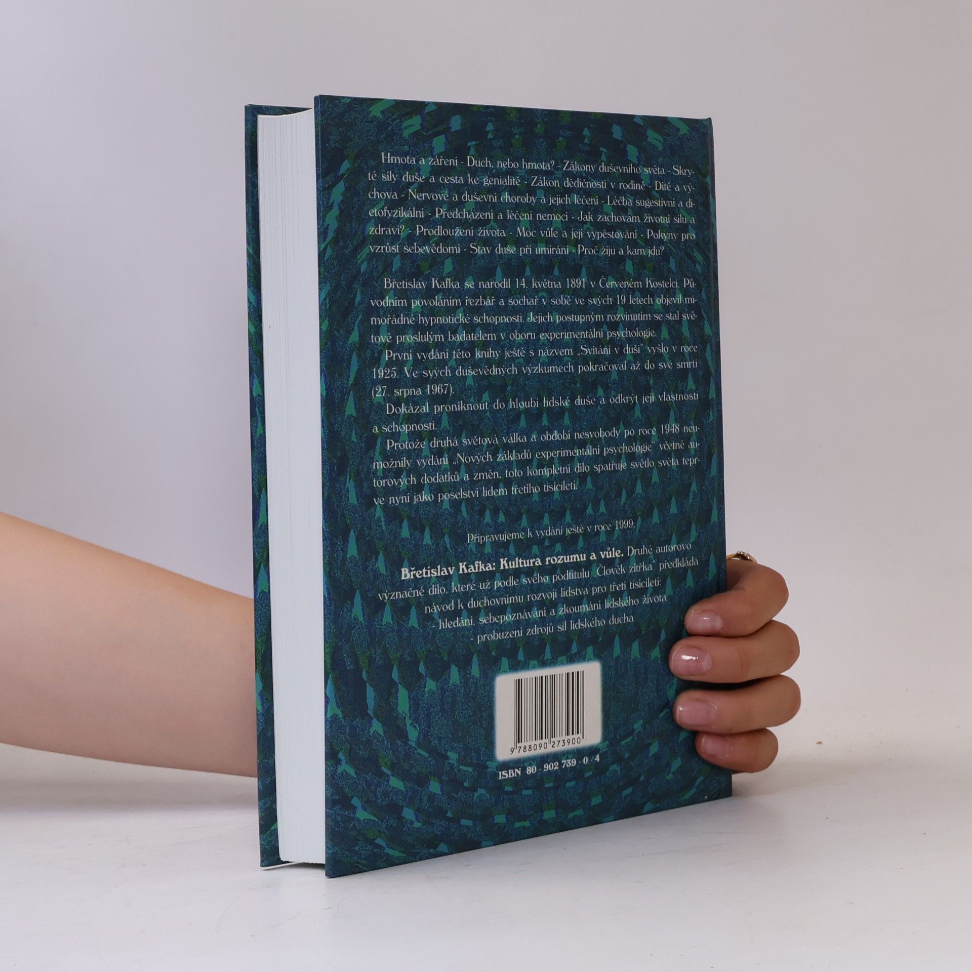 Břetislav Kafka Nové základy experimentální psychologie