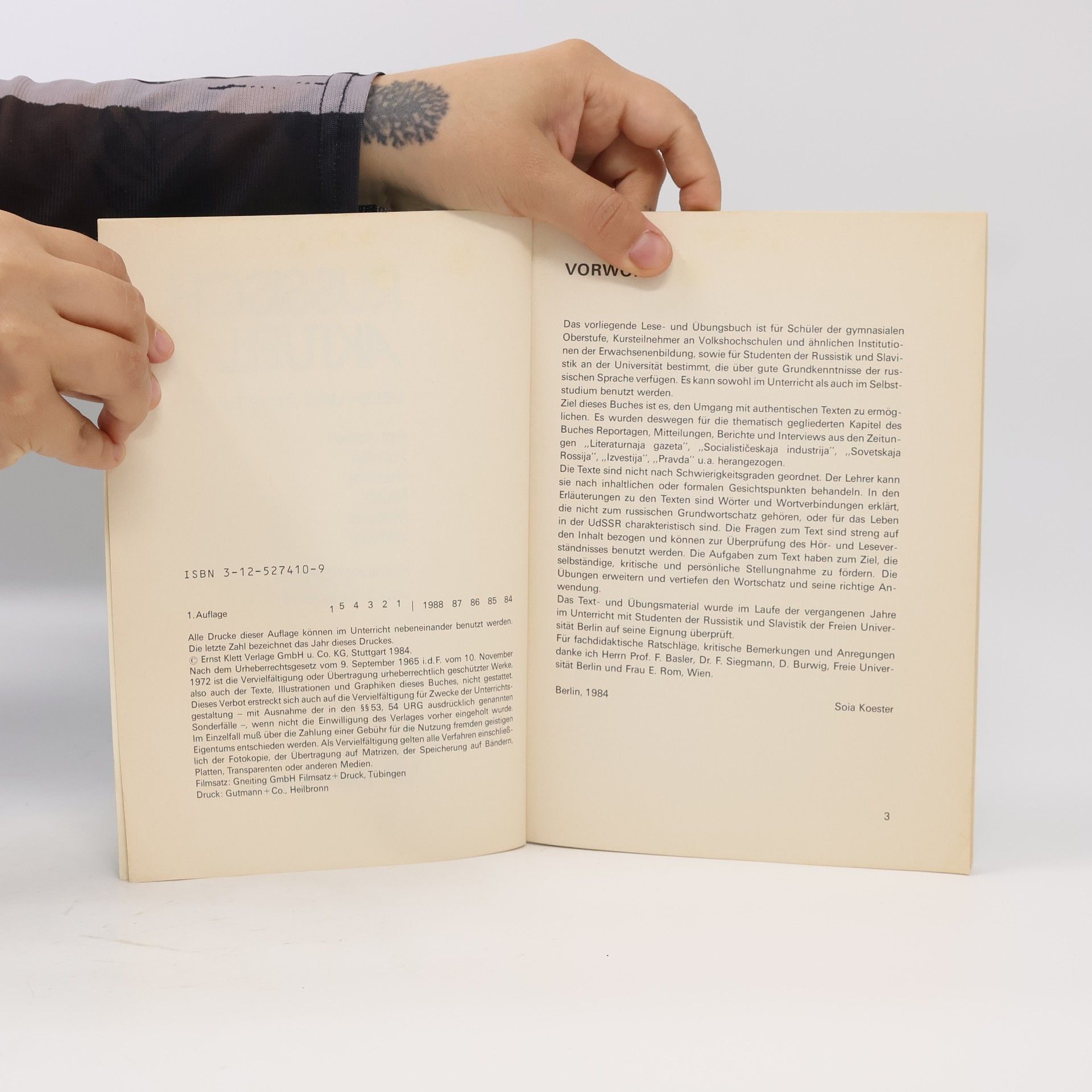 Various authors Russisch Aktuell 1