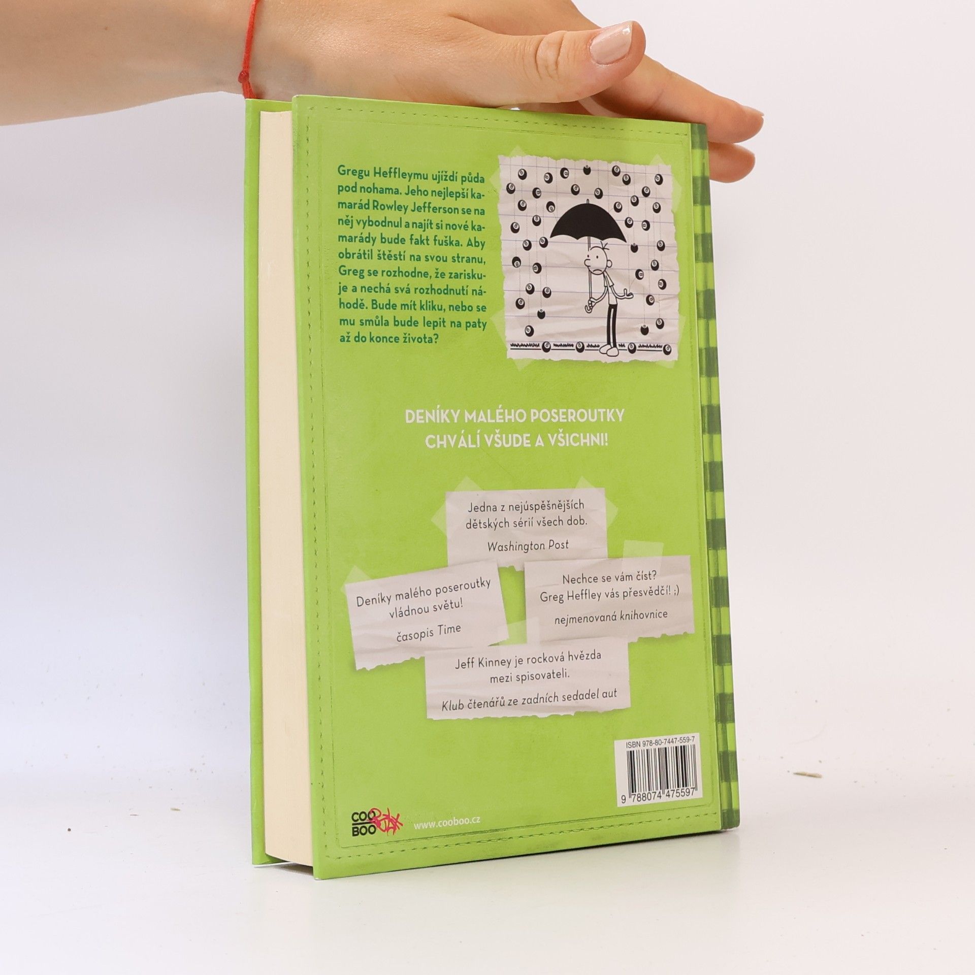 Jeff Kinney Deník malého poseroutky 8. Fakt smůla