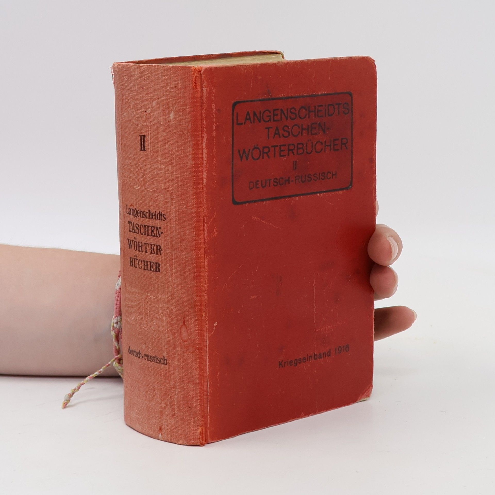 Kolektív autorov Langenscheidts Taschenwörterbuch der russischen und deutschen Sprache II.