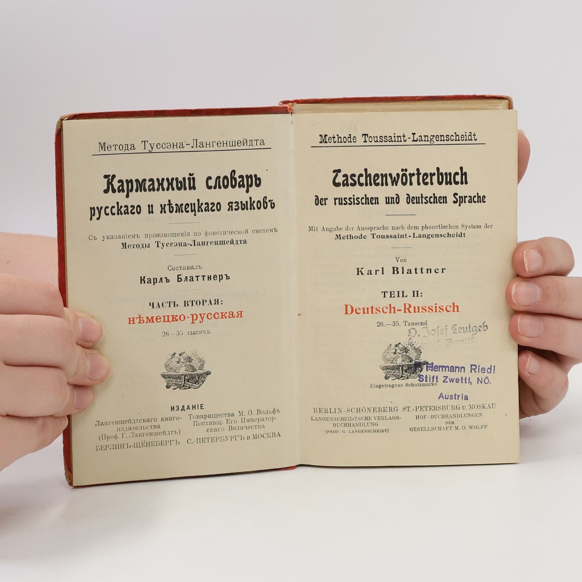 Kolektív autorov Langenscheidts Taschenwörterbuch der russischen und deutschen Sprache II.