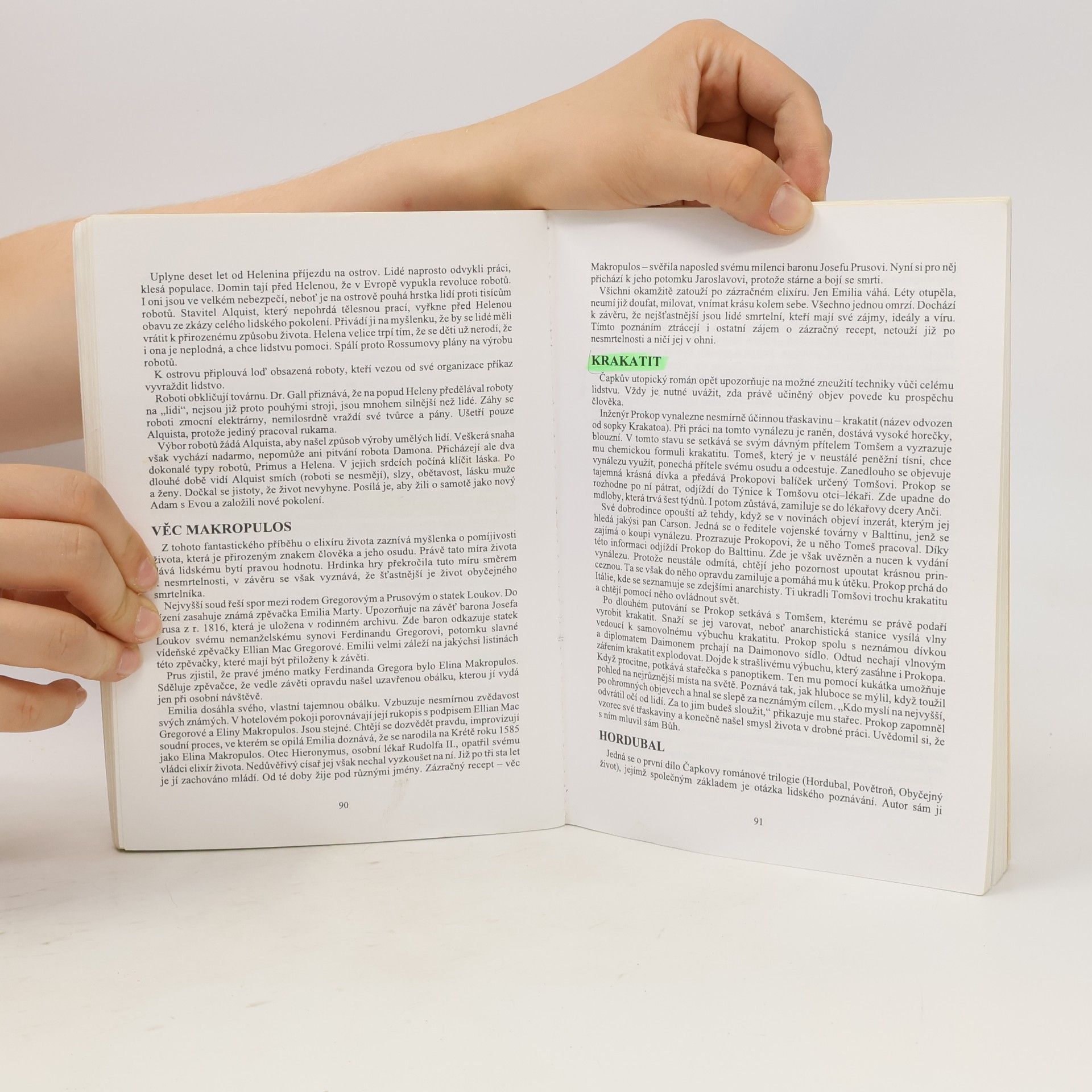 Libuše Ulrichová Obsahy z děl české literatury. I. + II. část