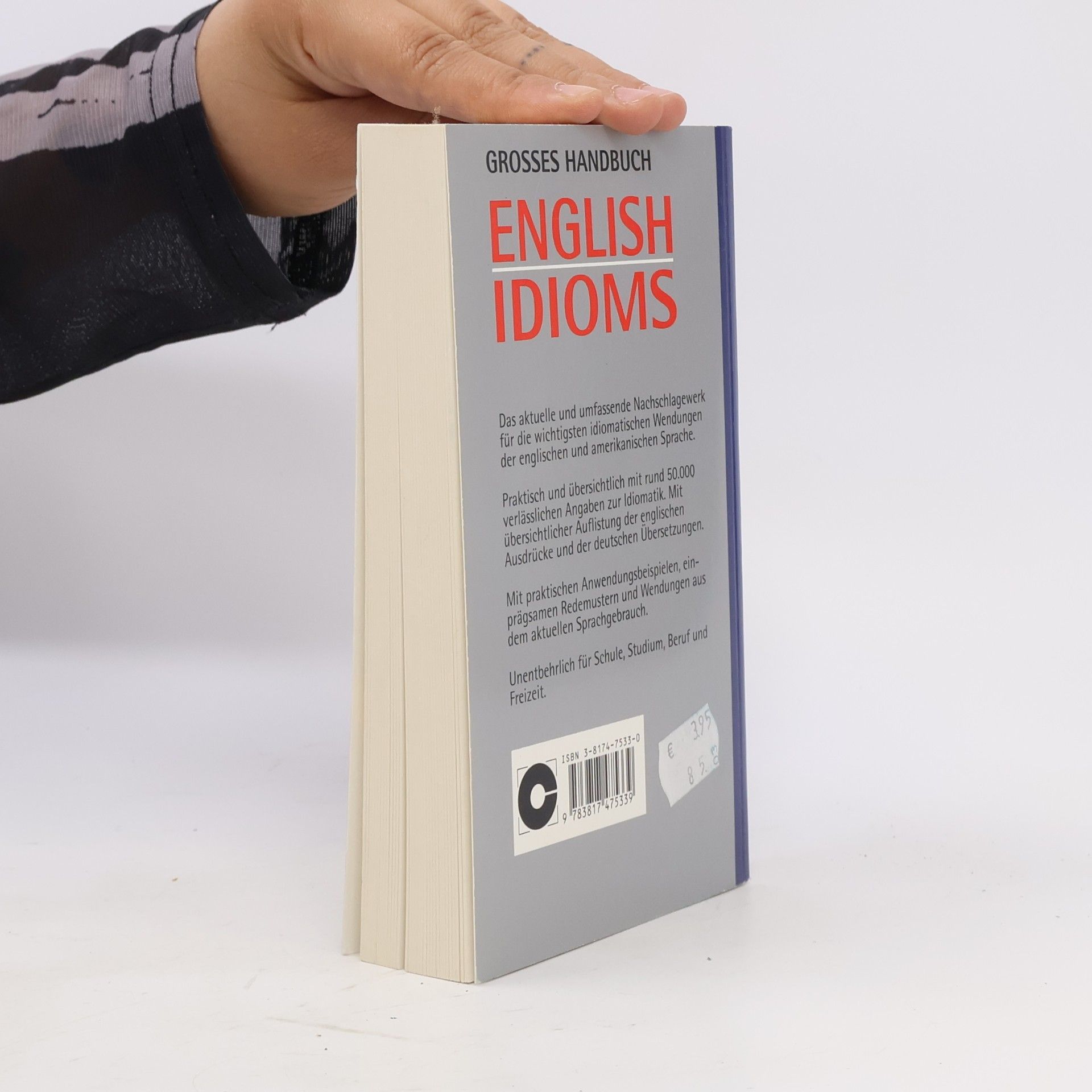 Christoph Rojahn Grosses Handbuch English idioms