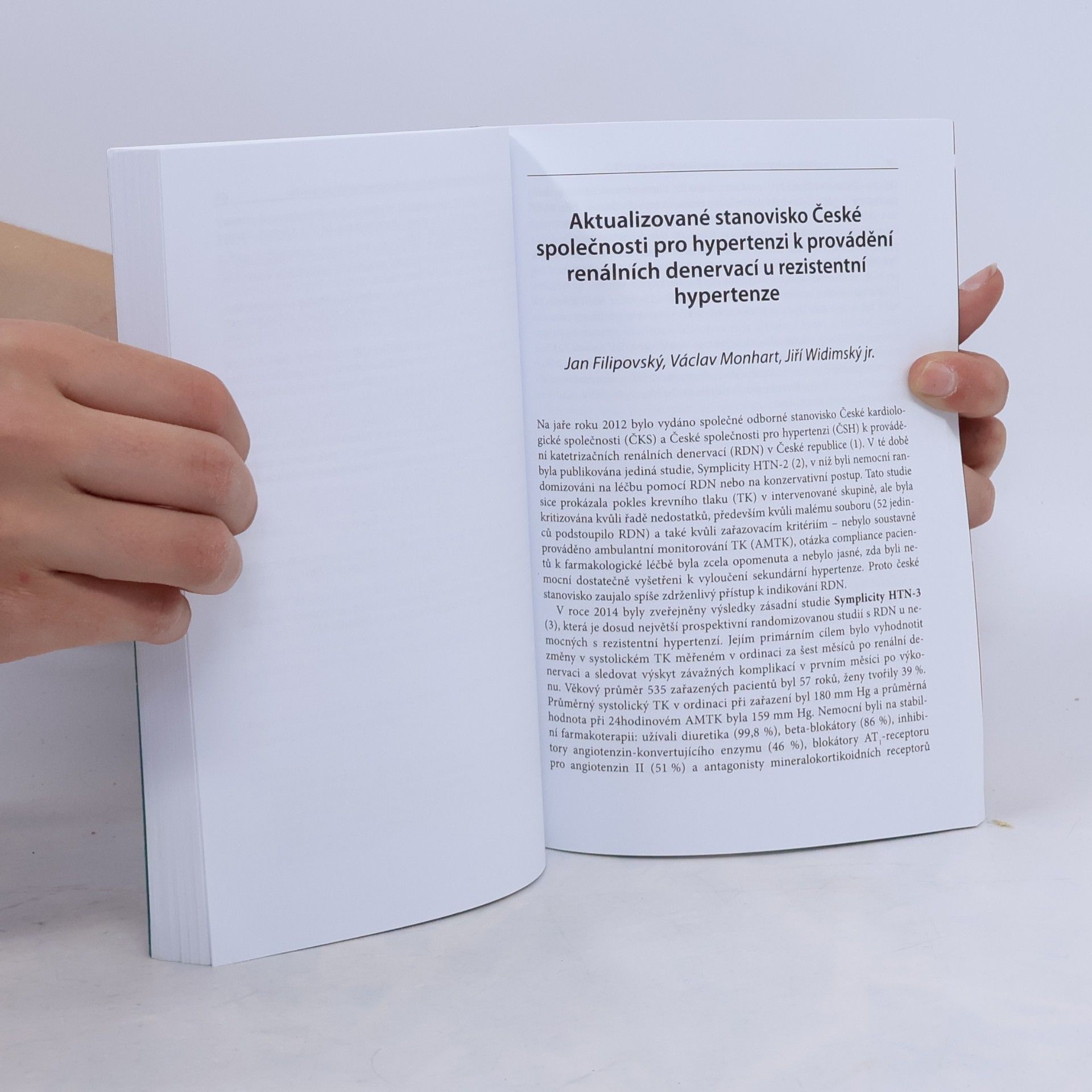 Jiří Widimský Arteriální hypertenze - Současné klinické trendy XIII