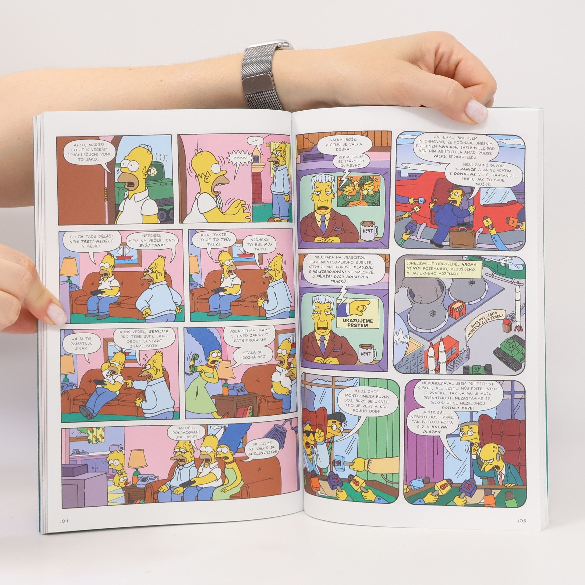 Matt Groening Simpsonovi: Komiks k popukání