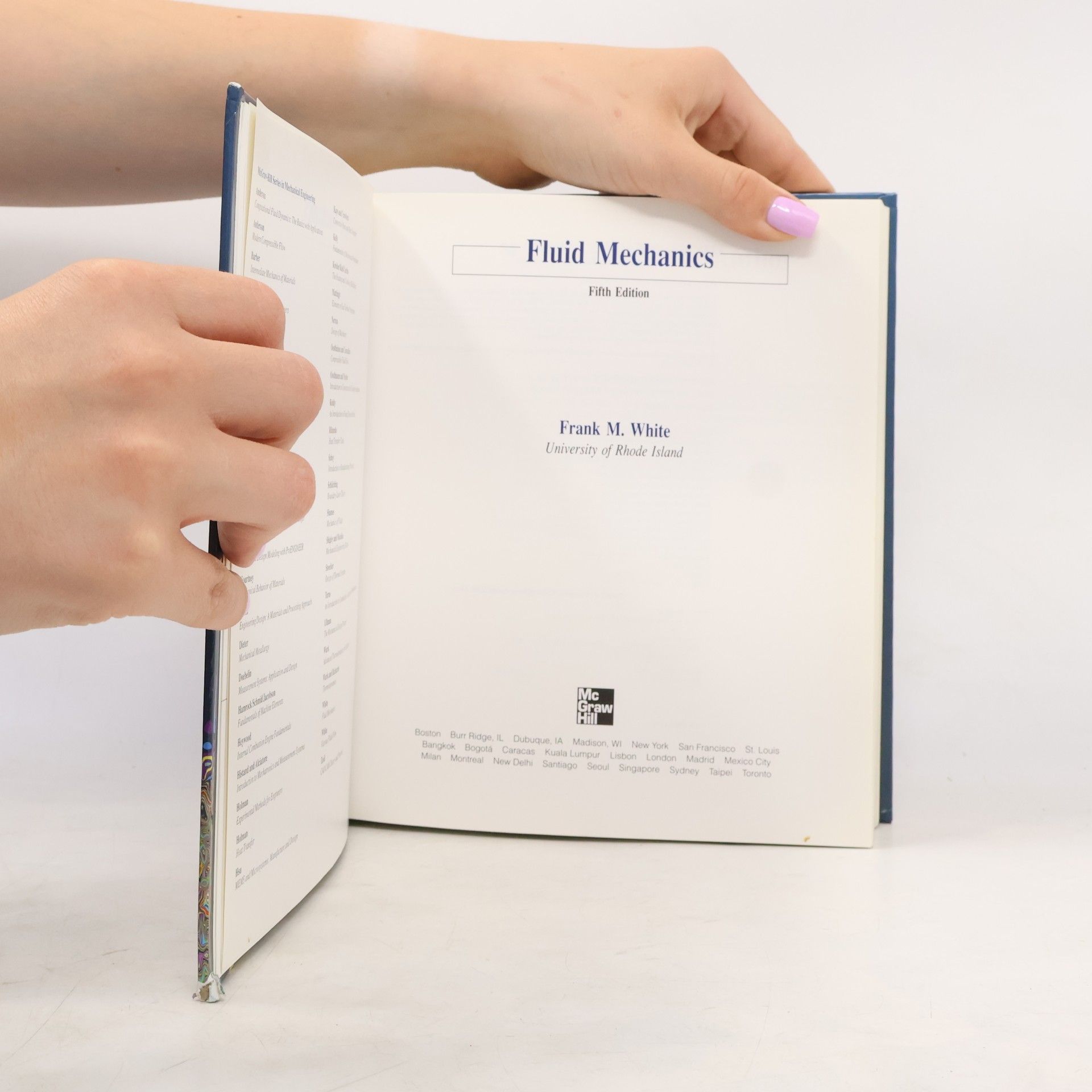 Frank M. White Fluid Mechanics