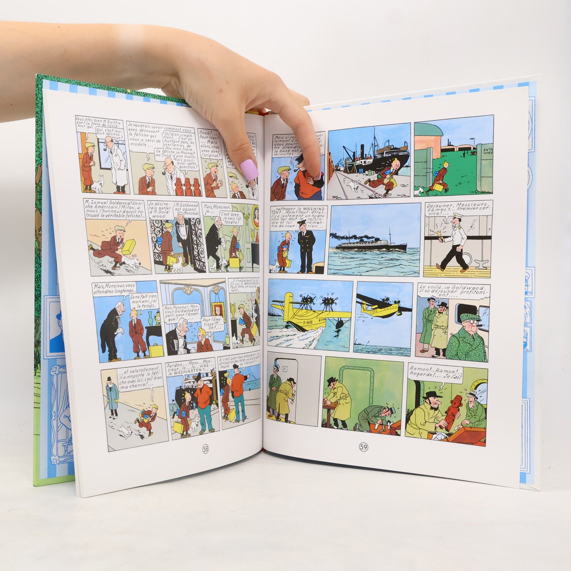 Hergé L'Oreille cassée