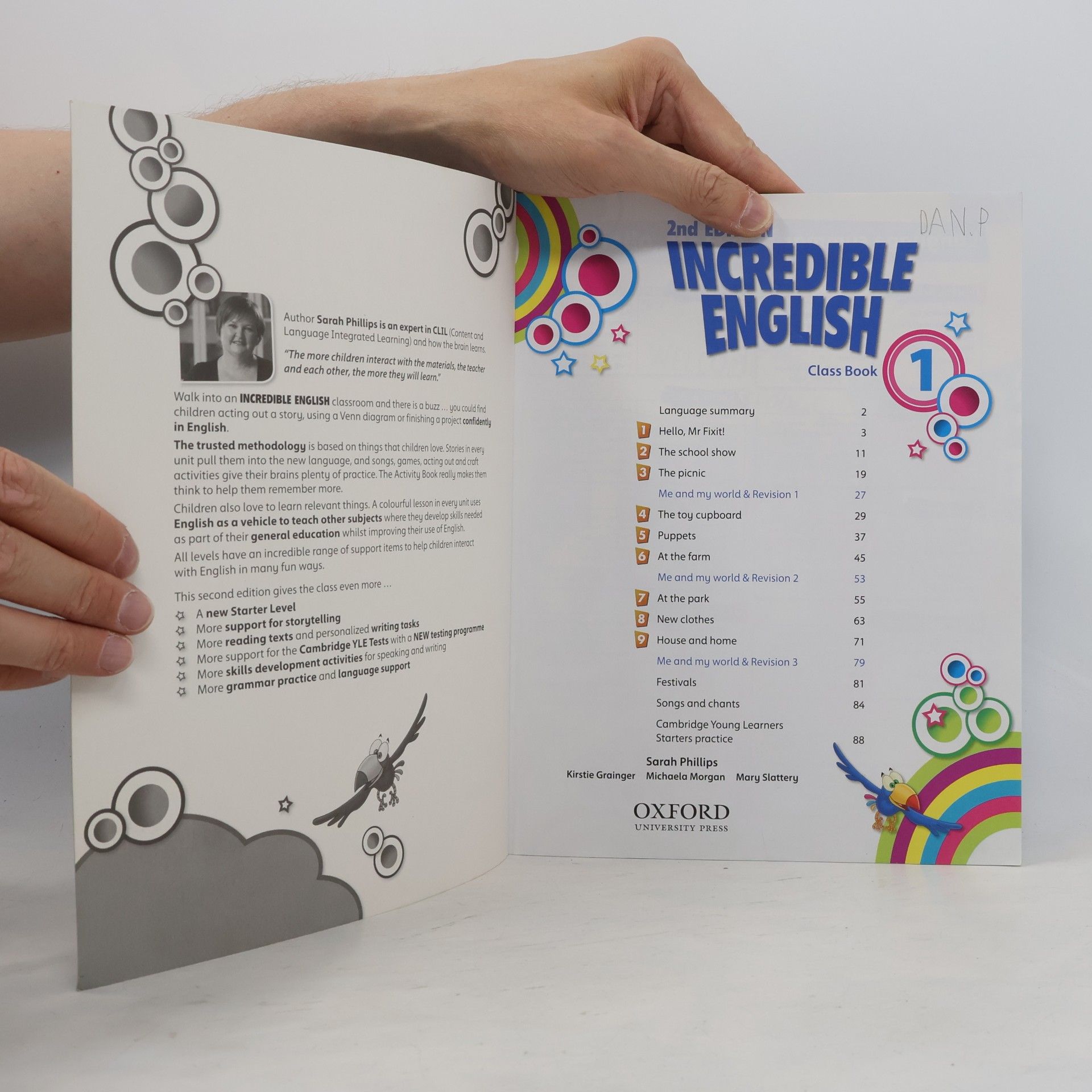 Sarah Phillips Incredible english. 1, Class book