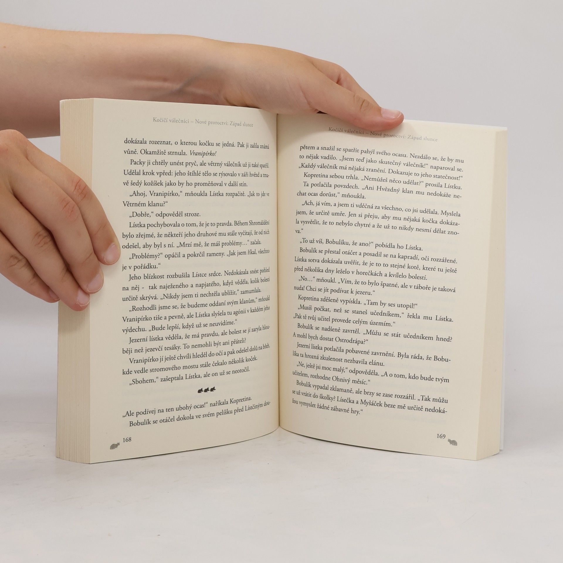 Erin Hunter Kočičí válečníci : nové proroctví. Západ slunce
