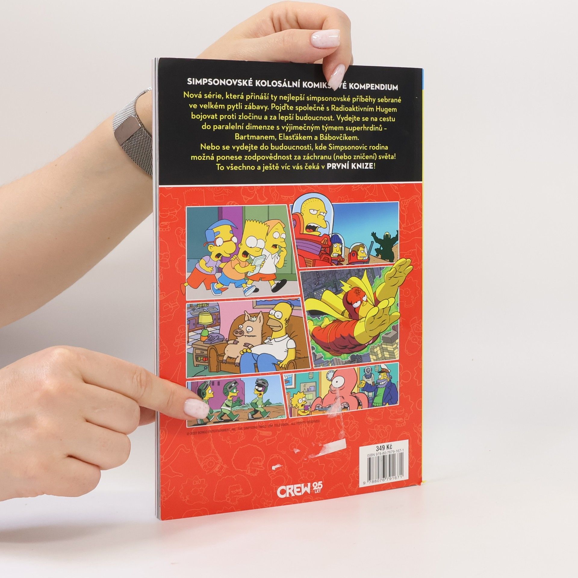 Various authors Simpsonovi Kolosální komiksové kompendium