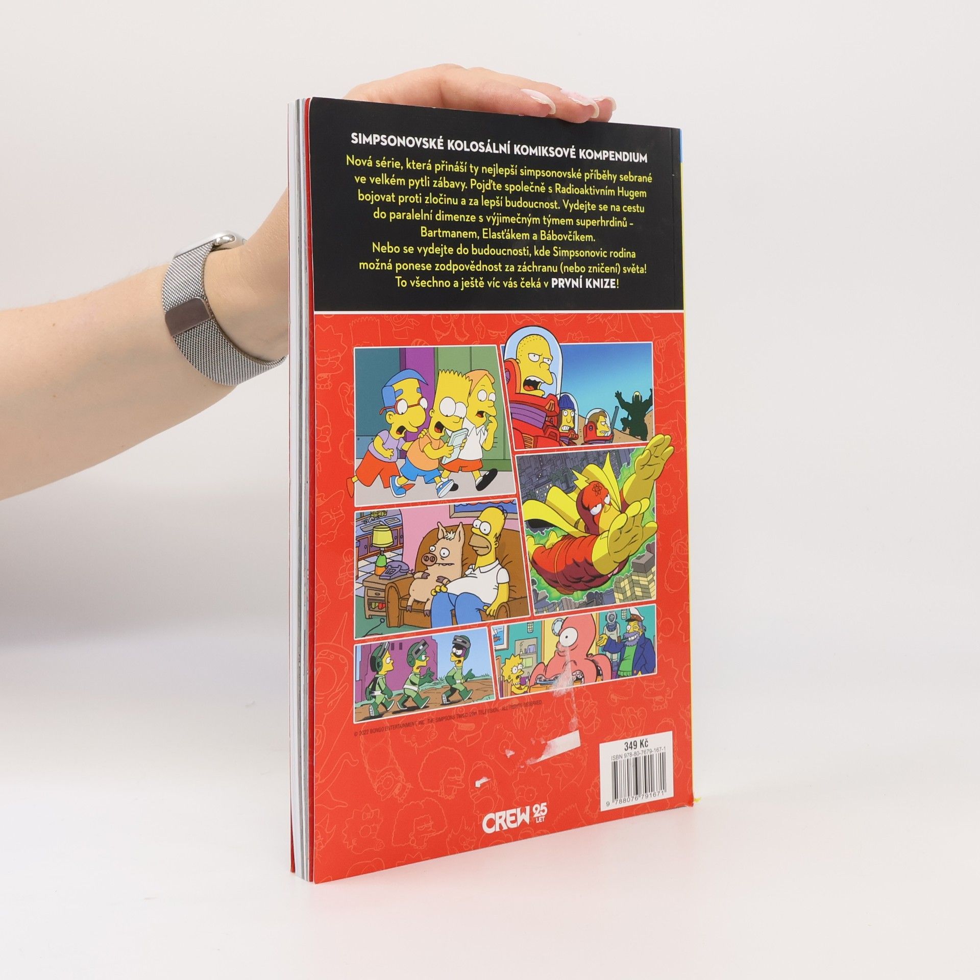 Various authors Simpsonovi Kolosální komiksové kompendium