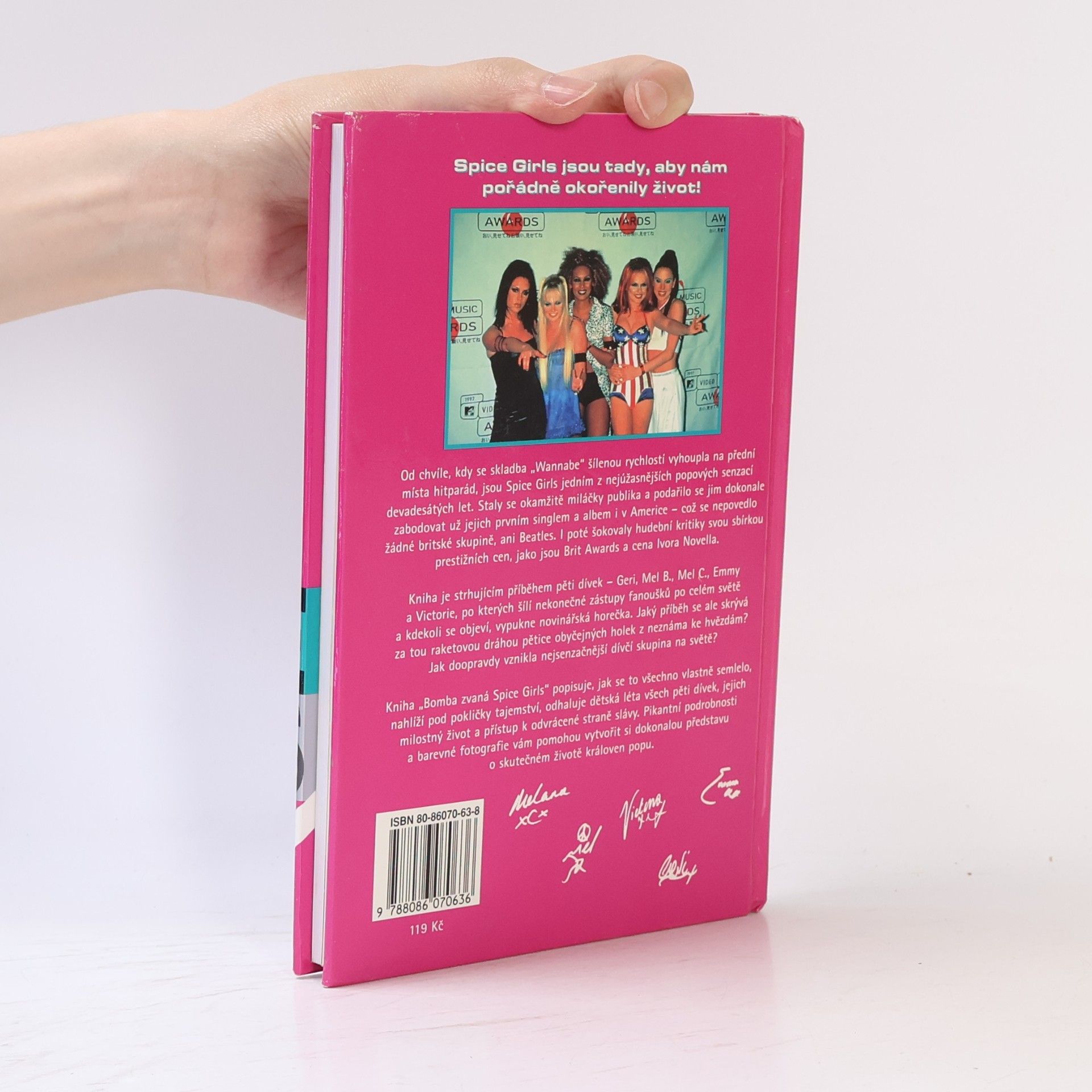 Robin McGibbon Bomba zvaná Spice Girls: Neautorizovaný příběh o založení známé skupiny