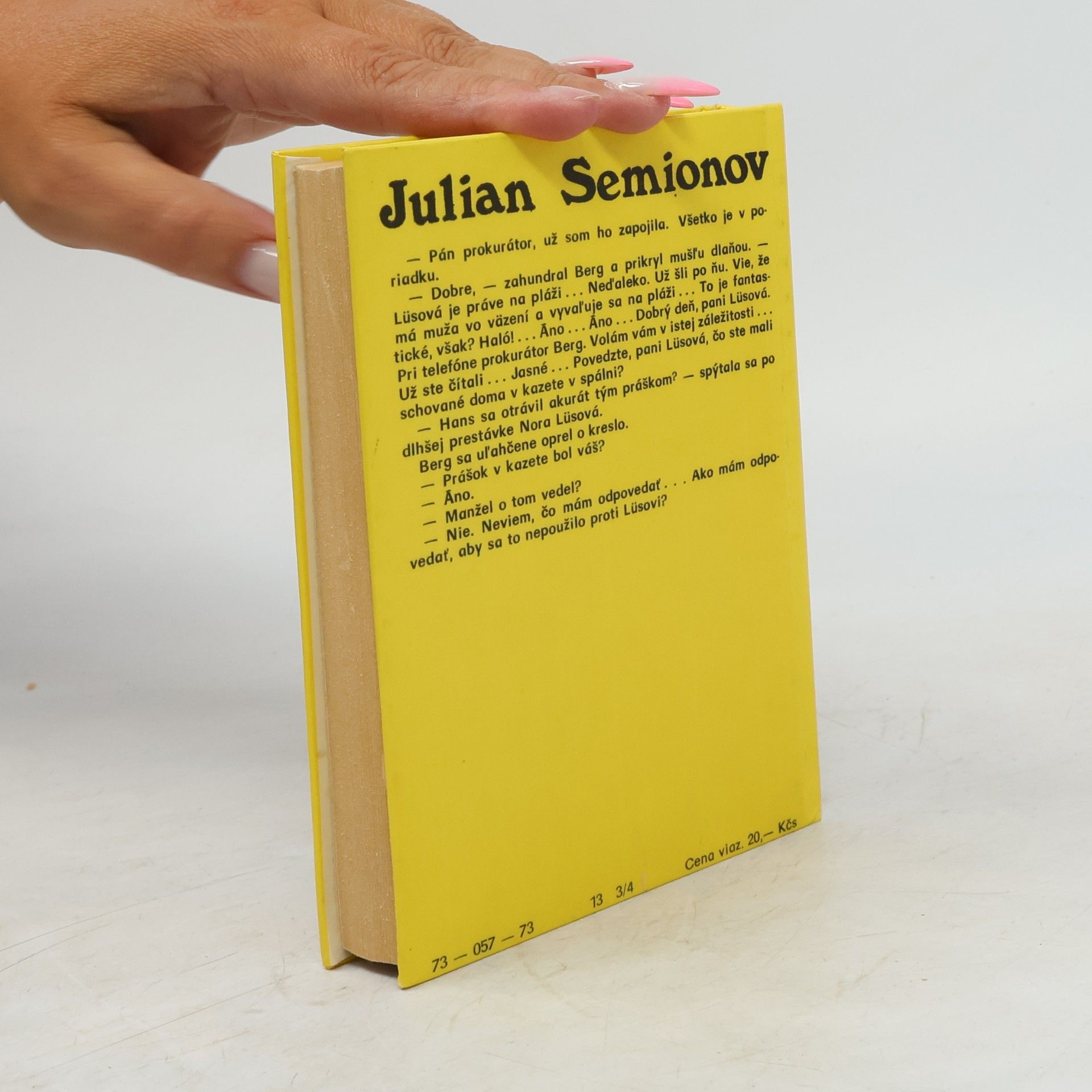 Julian Semjonov Bomba pre predsedu