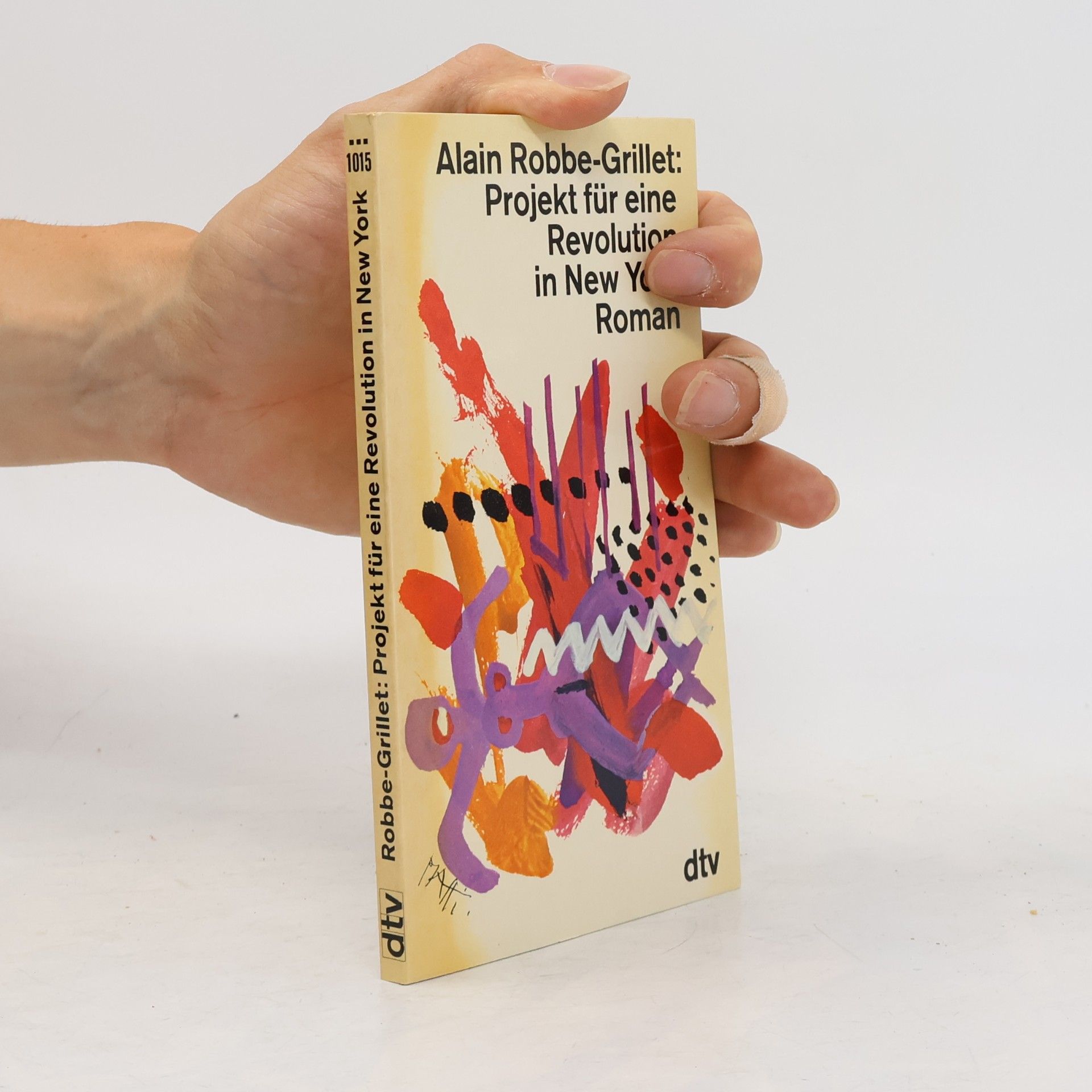 Alain Robbe-Grillet Projekt für eine Revolution in New York