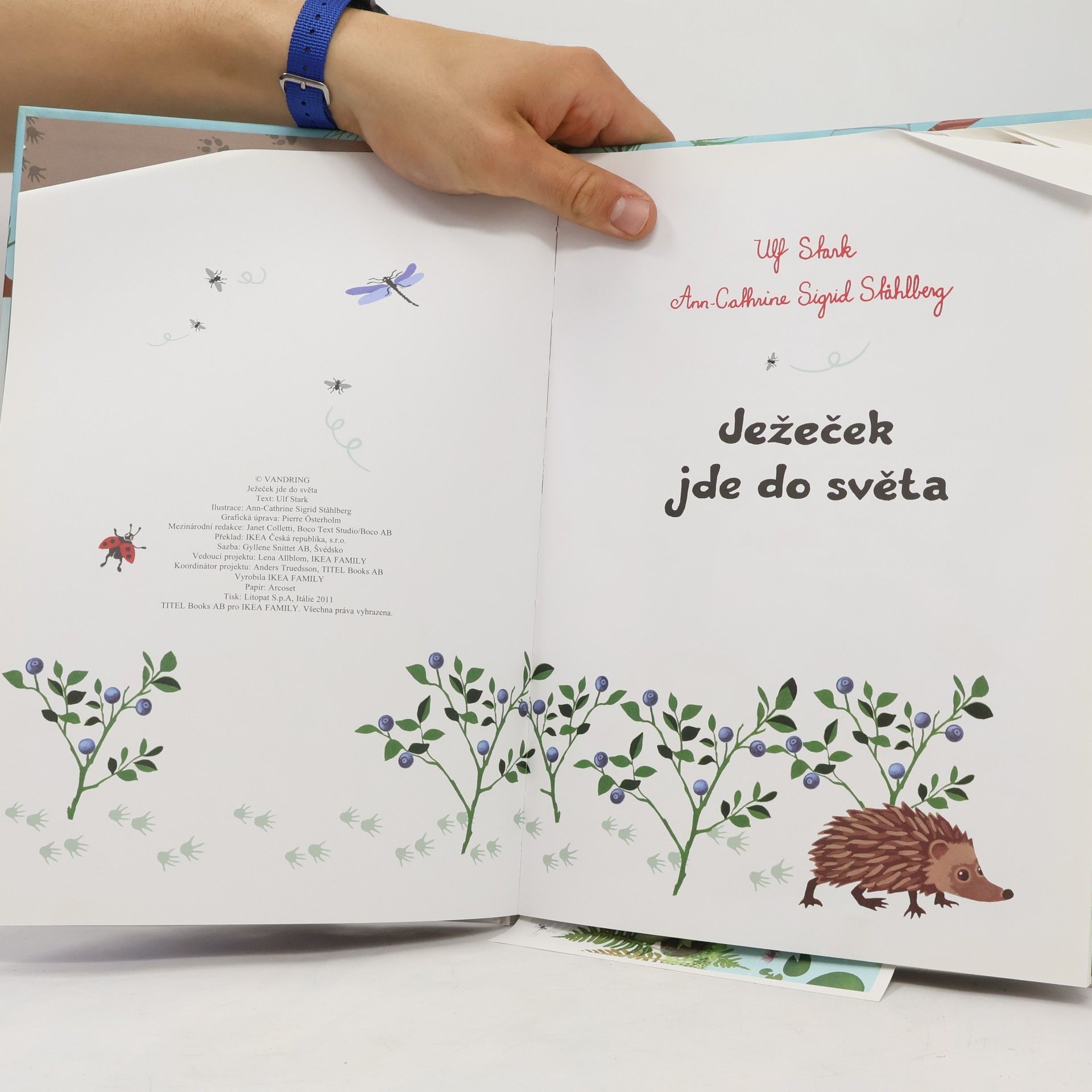 Ulf Stark Ježeček jde do světa