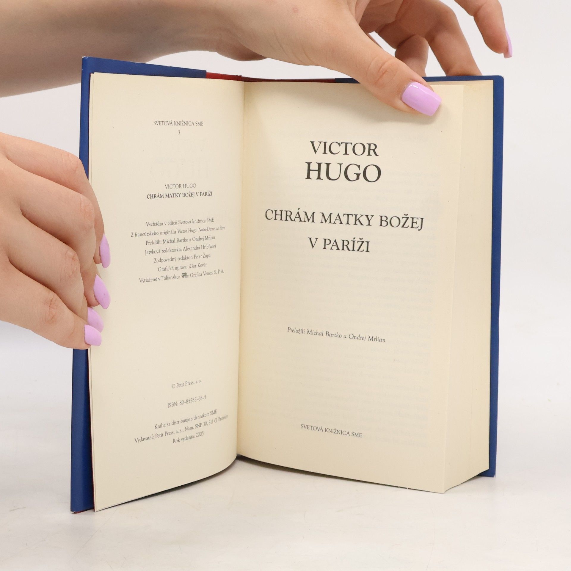 Victor Hugo Chrám Matky Božej v Paríži