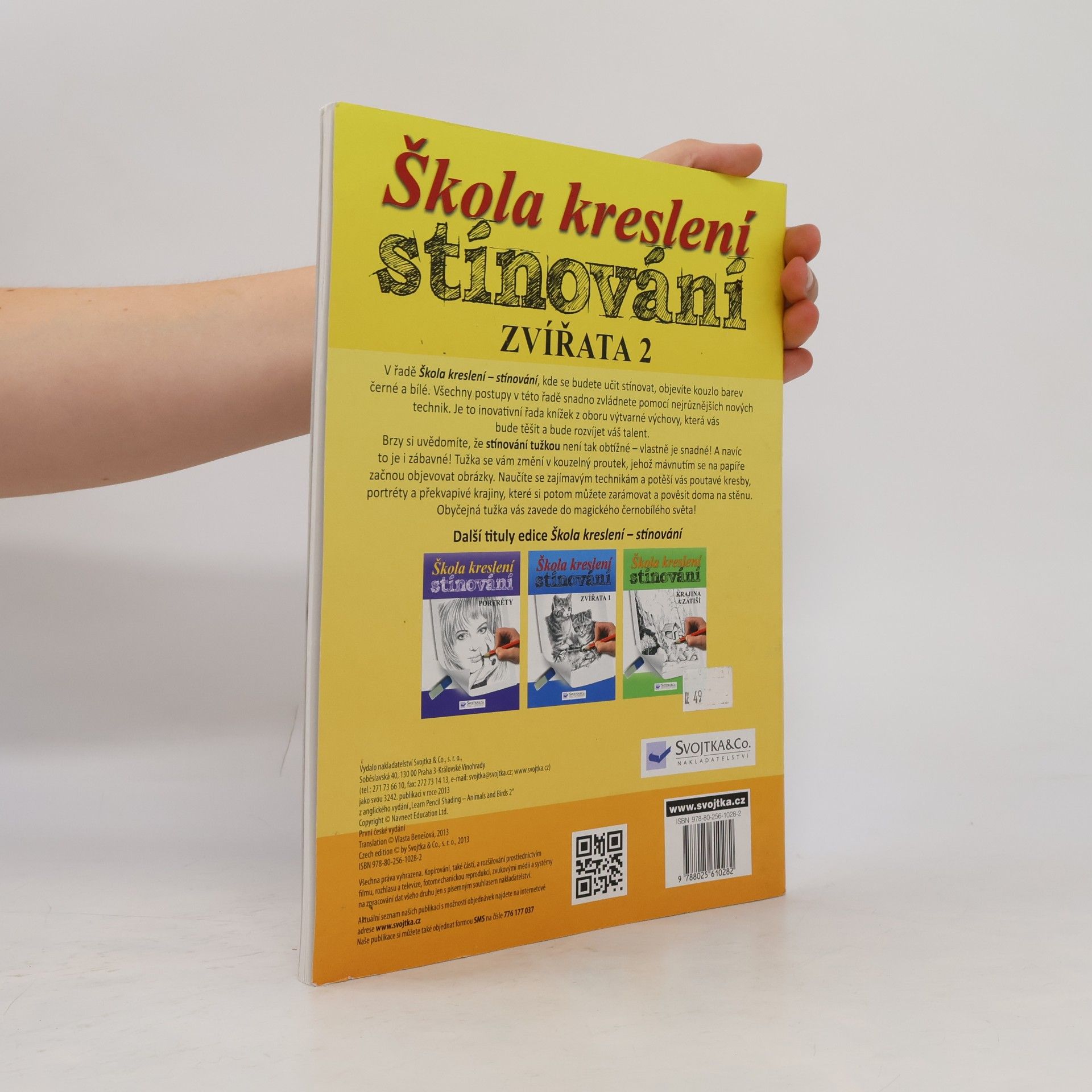 Kolektív autorov Škola kreslení – stínování – zvířata 2