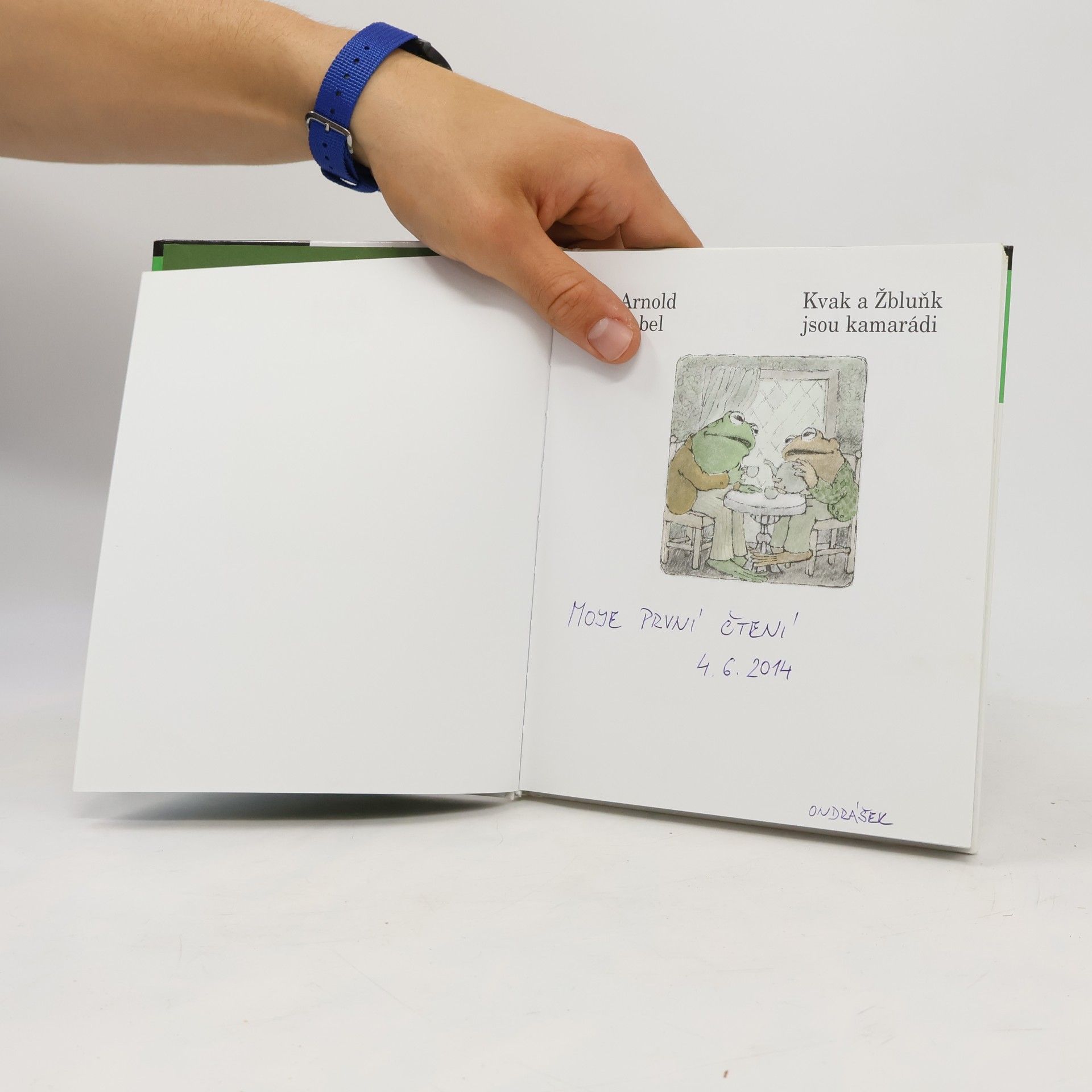 Arnold Lobel Kvak a Žbluňk jsou kamarádi