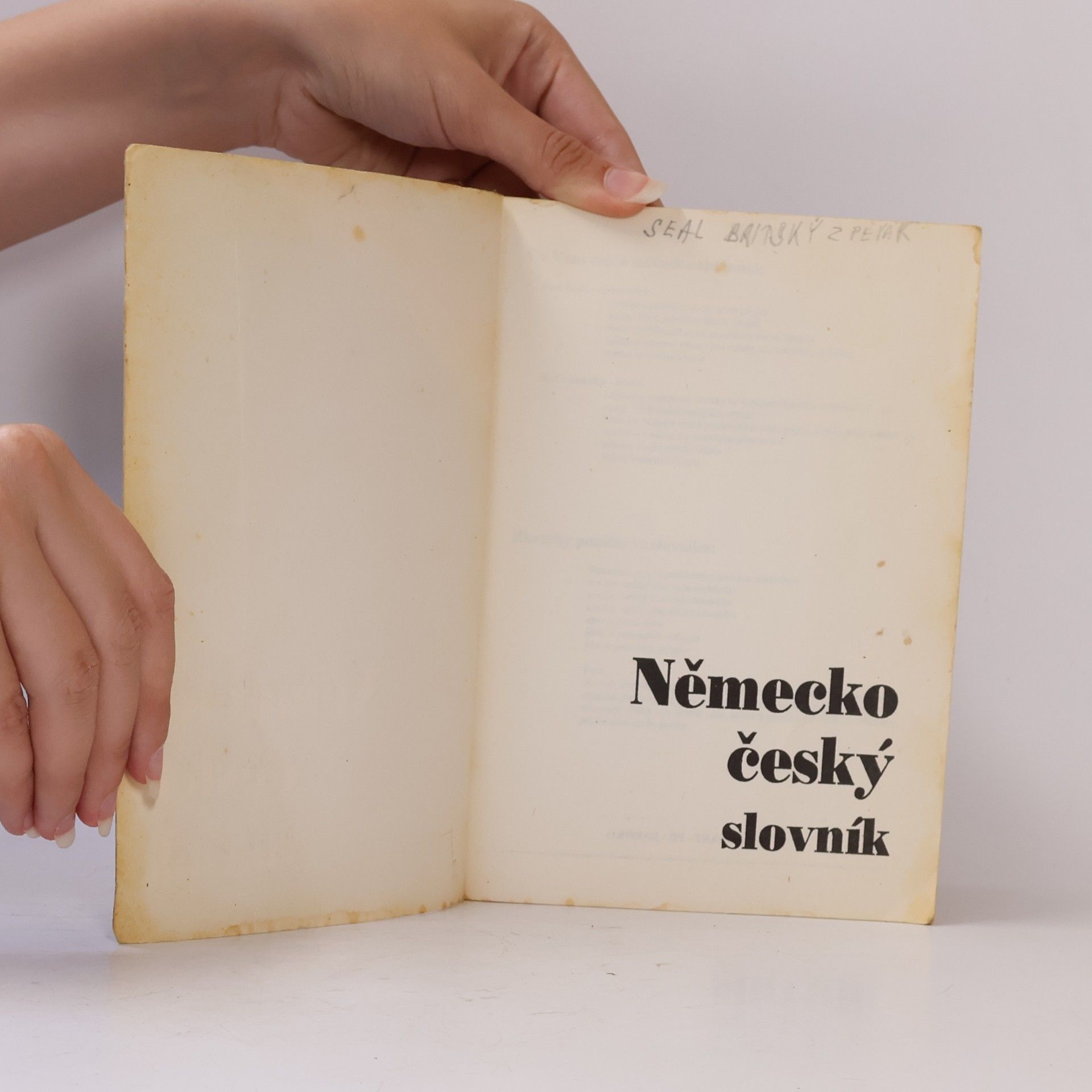 Various authors Česko německý slovník