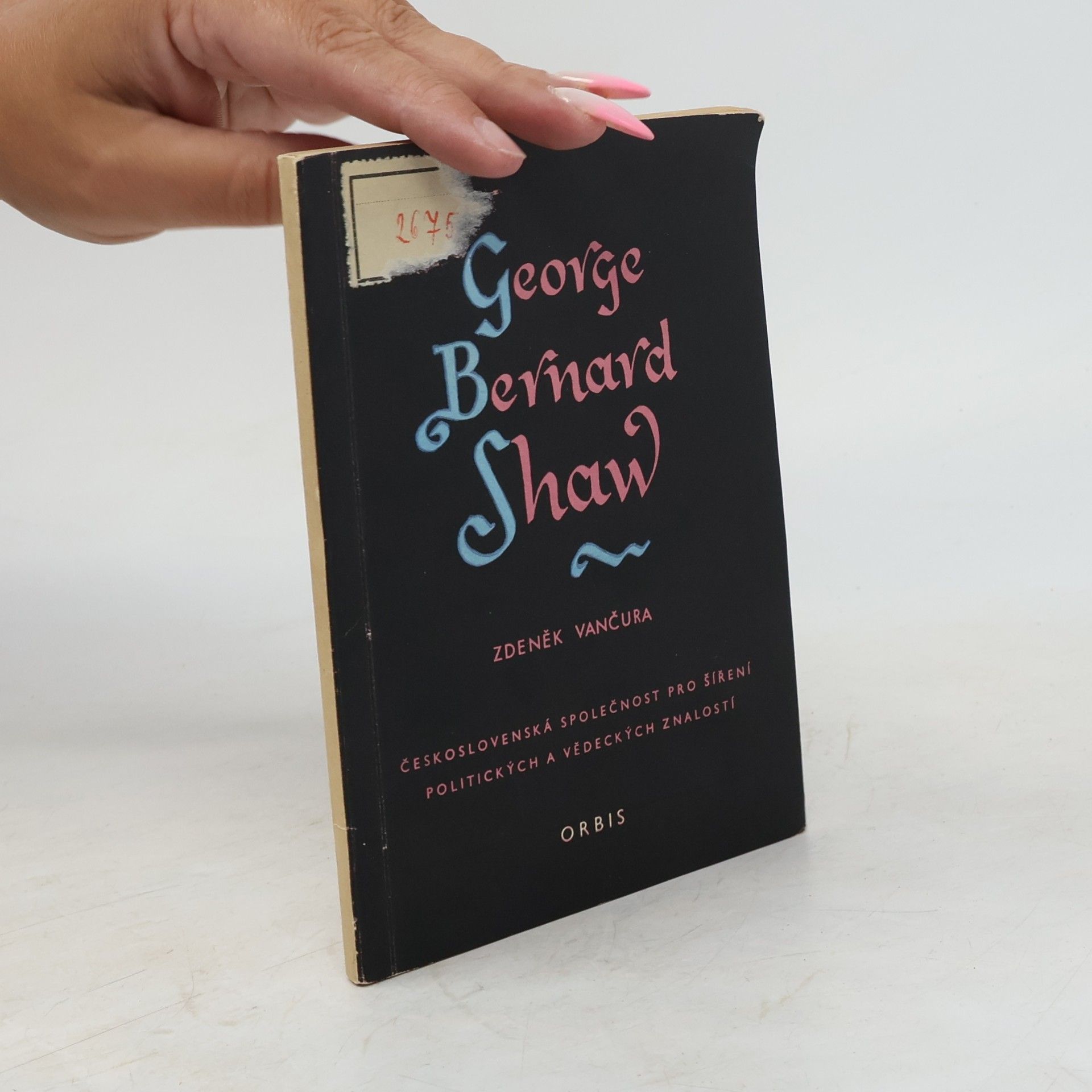 Zdeněk Vančura George Bernard Shaw