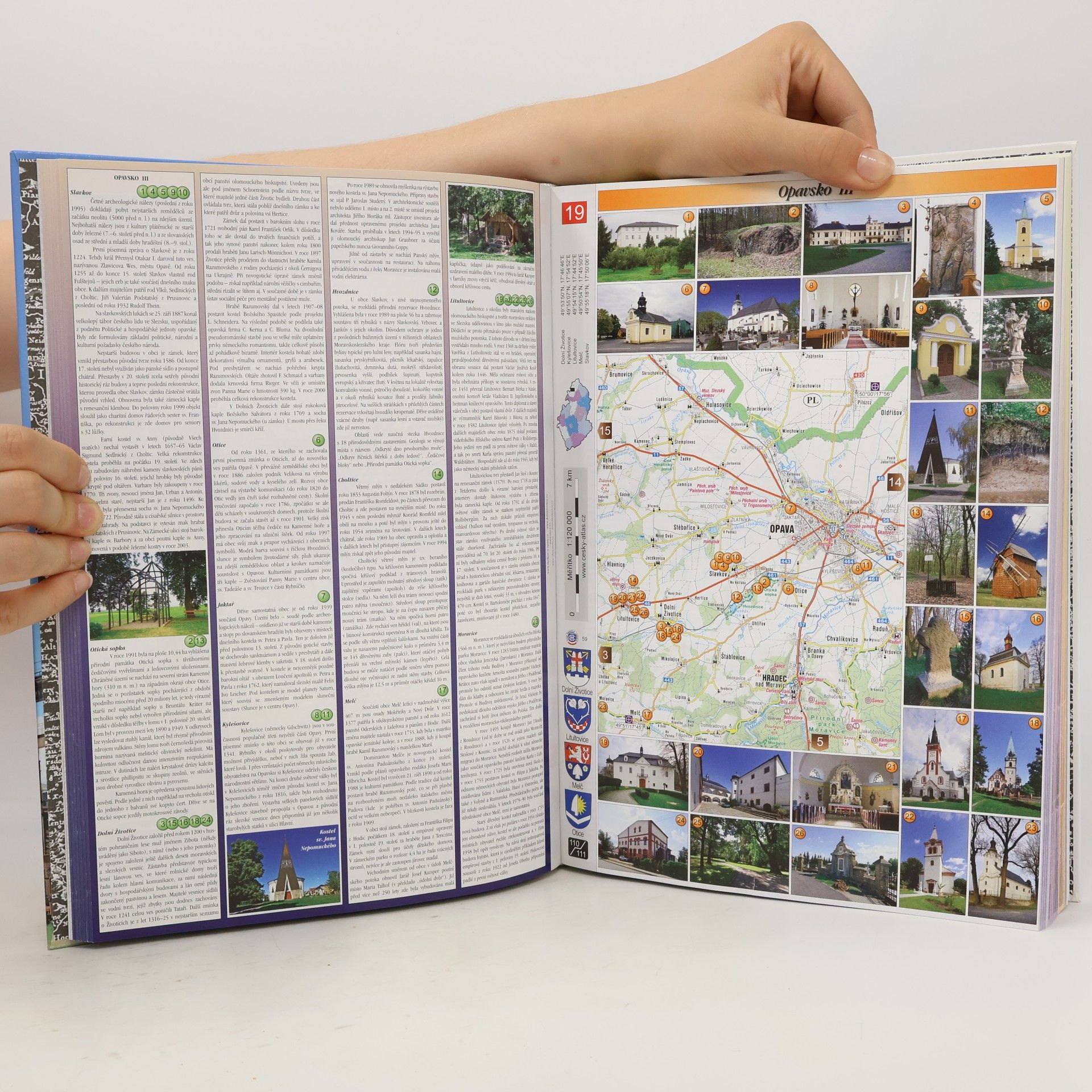 Jaroslav Kocourek Český atlas. Severní Morava a Slezsko