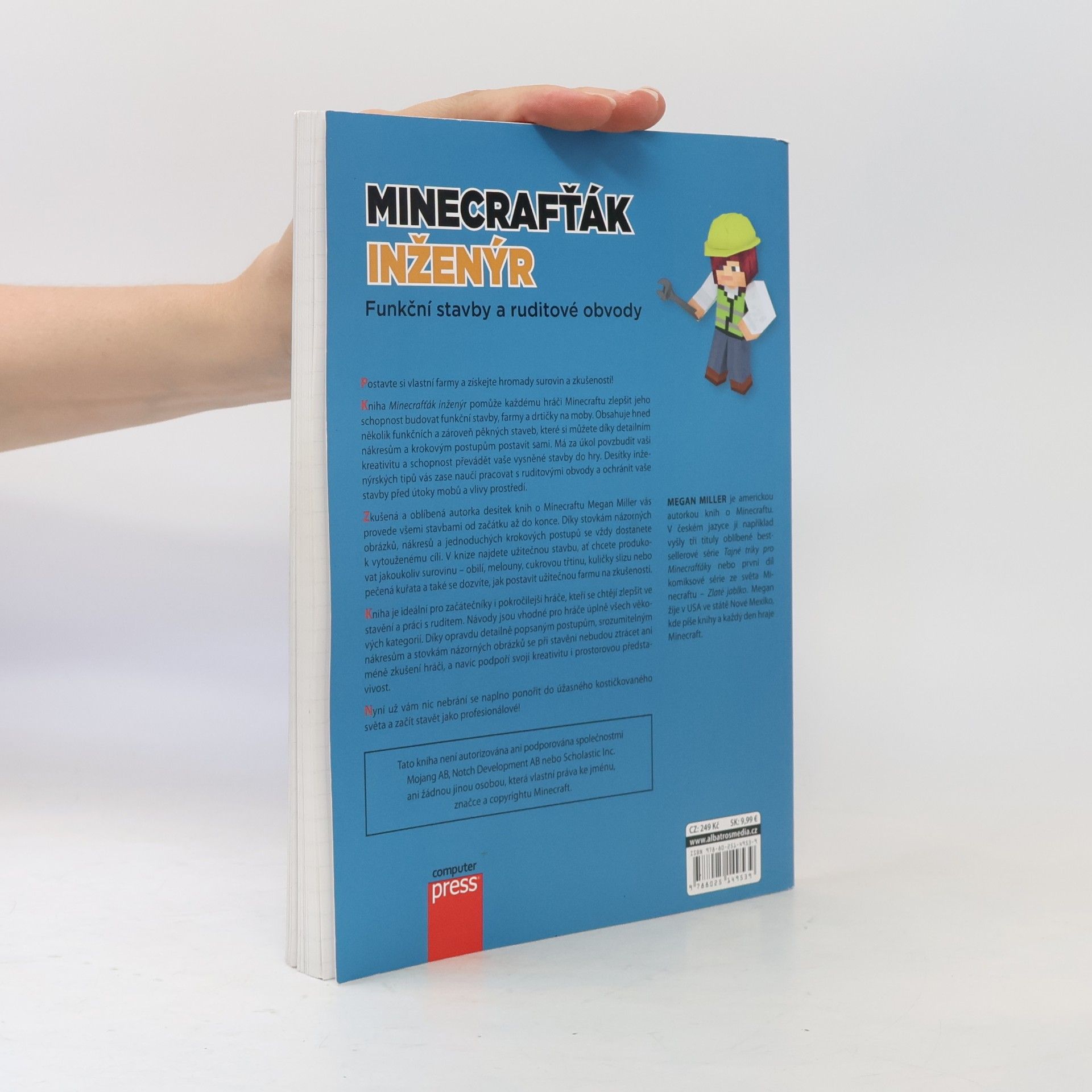 Megan Miller Minecrafťák inženýr - Funkční stavby a ruditové obvody