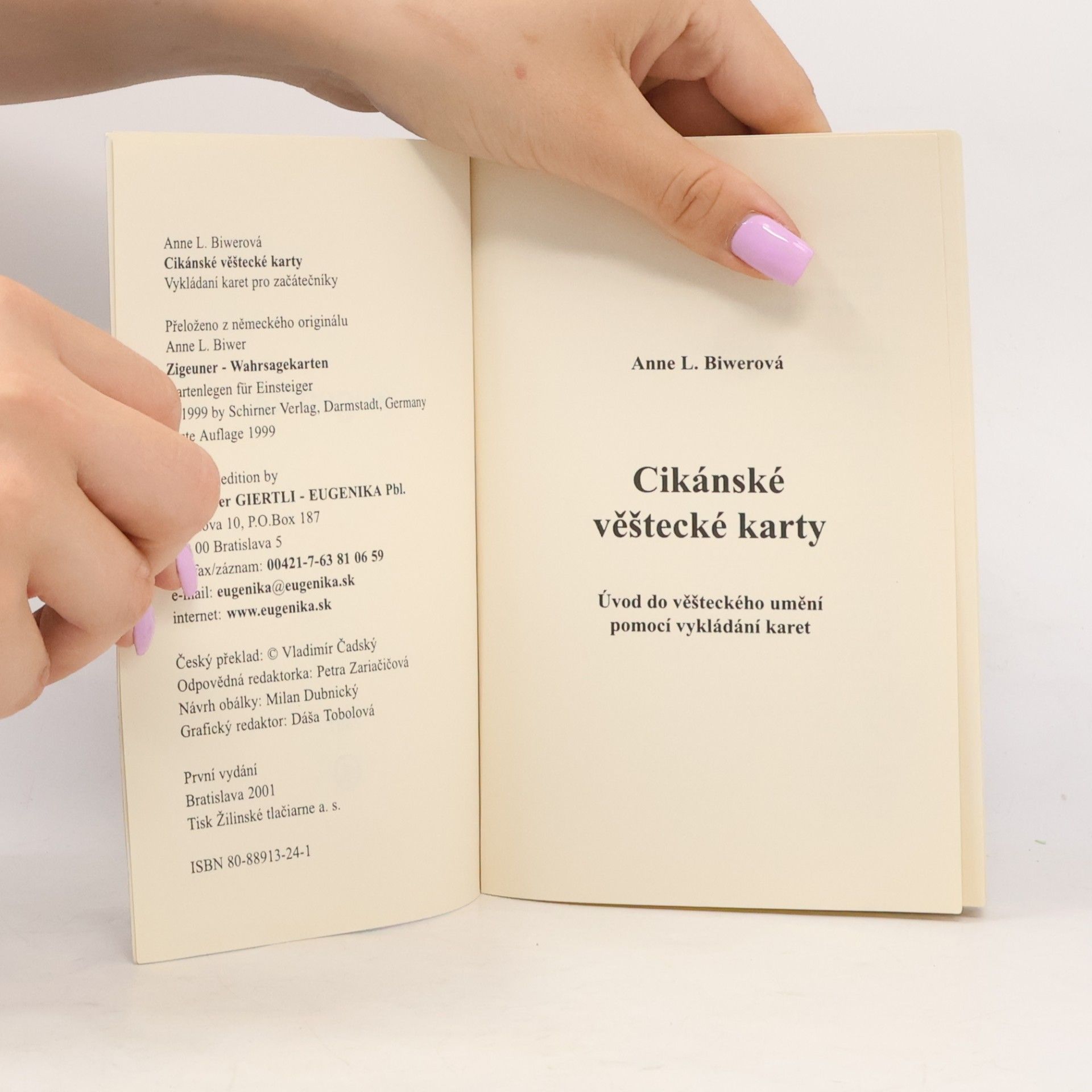 Anne L. Biwer Cikánské věštecké karty