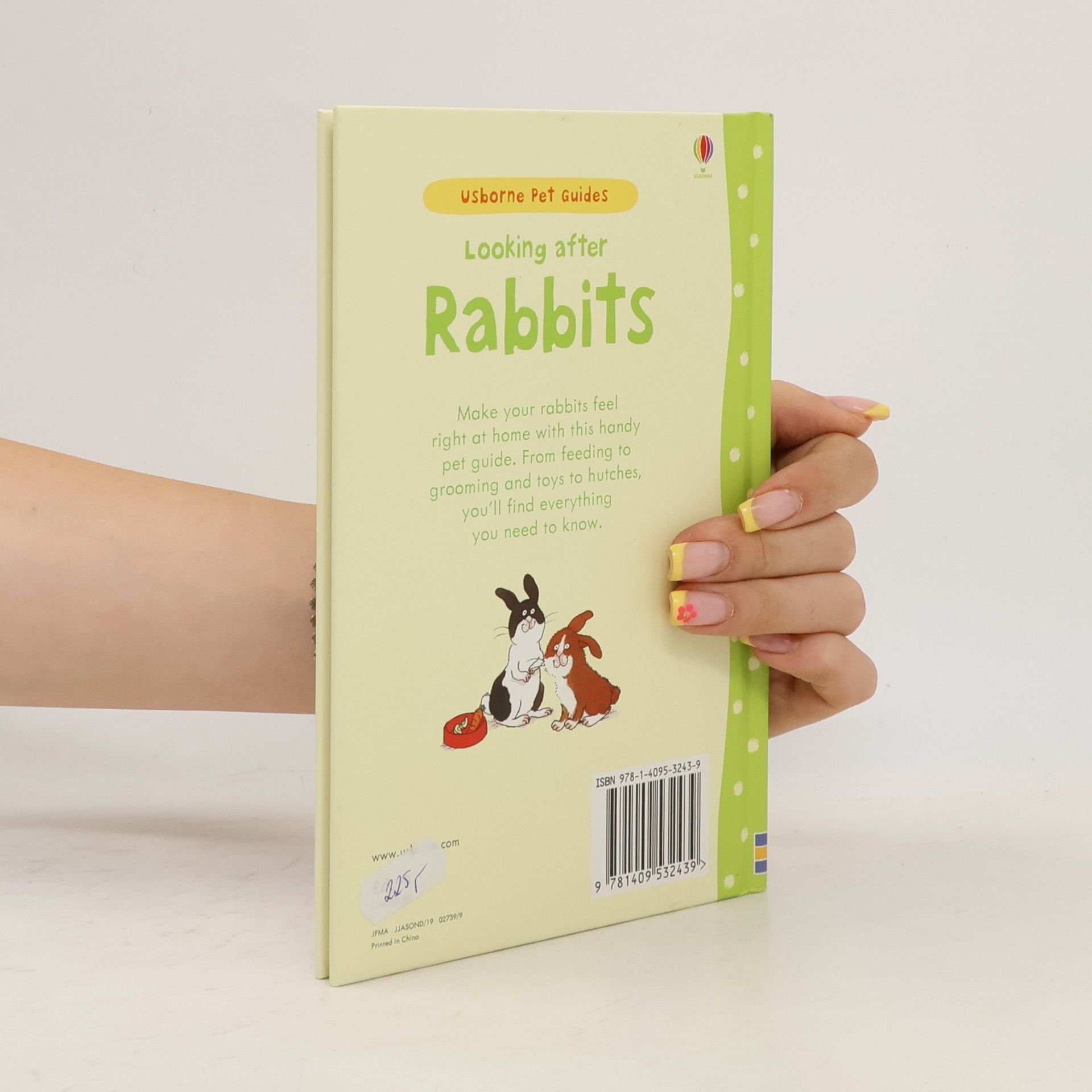 Fiona Patchett Looking After Rabbits