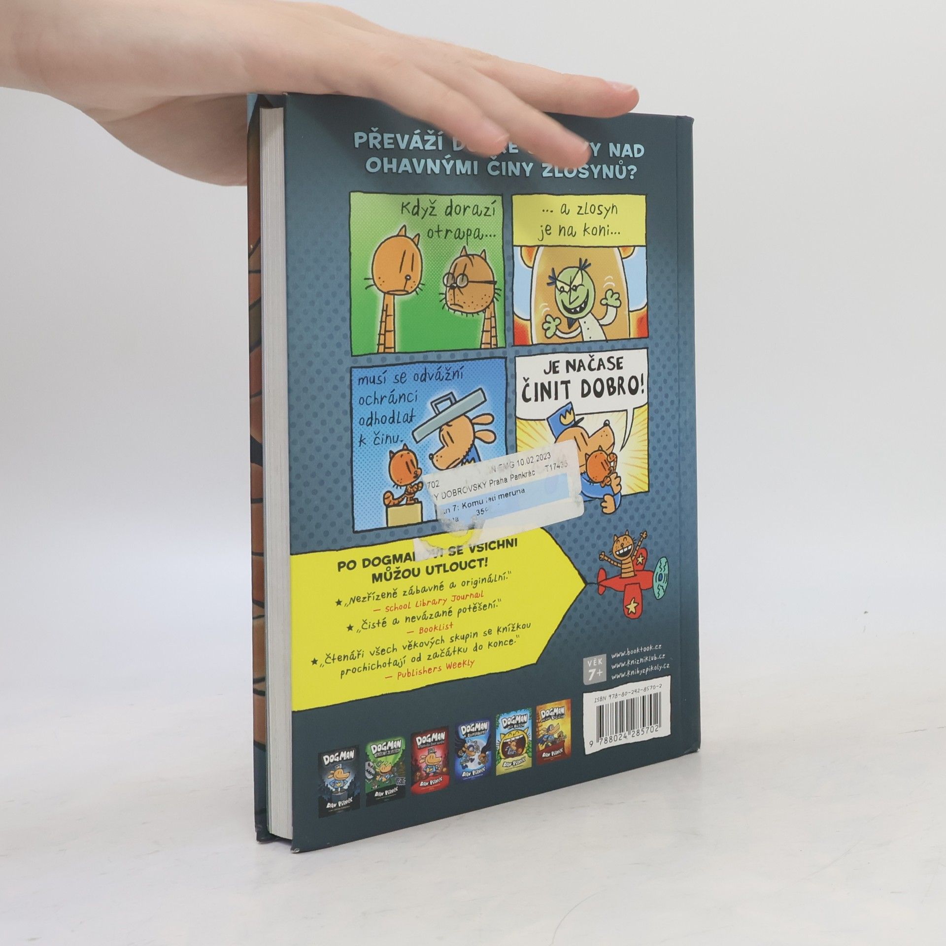 Dav Pilkey Dogman: Komu letí meruna