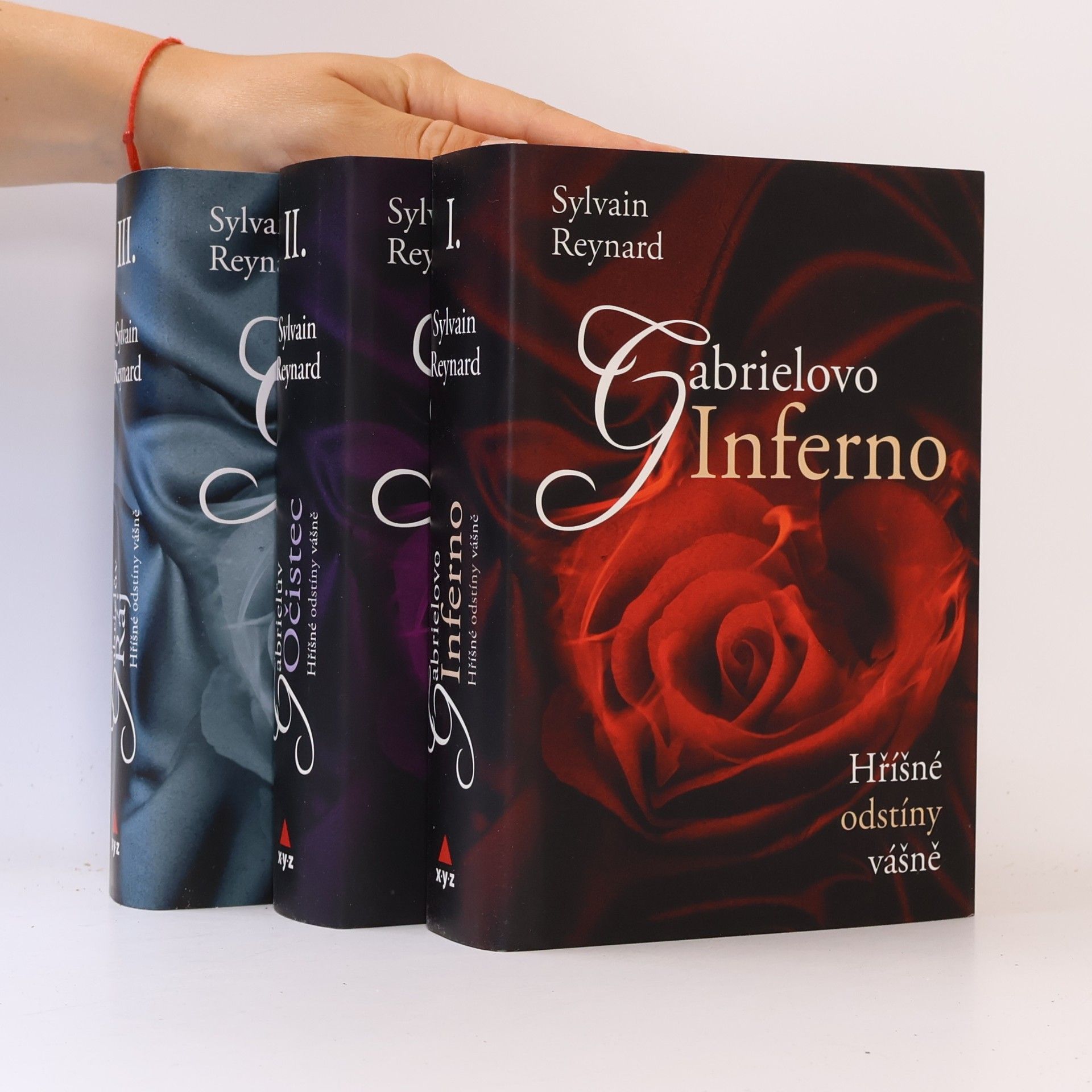 Sylvain Reynard Hříšné odstíny vášně (1.-3. díl)