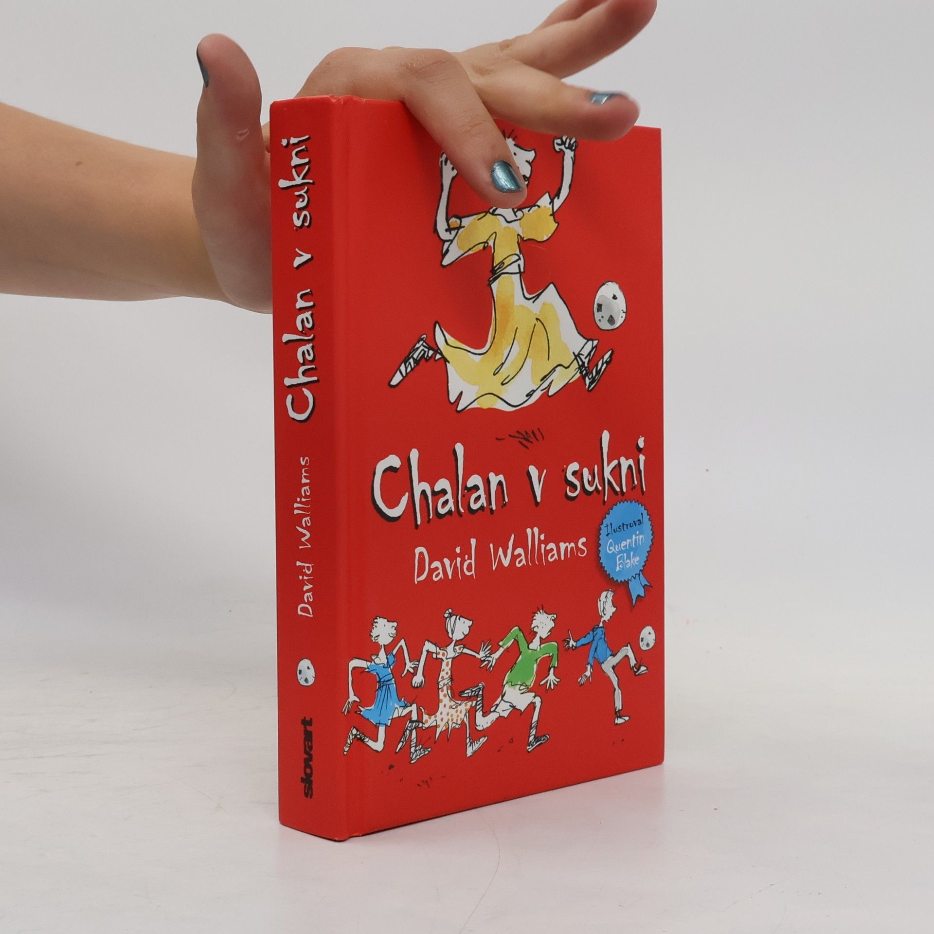 David Walliams Chalan v sukni