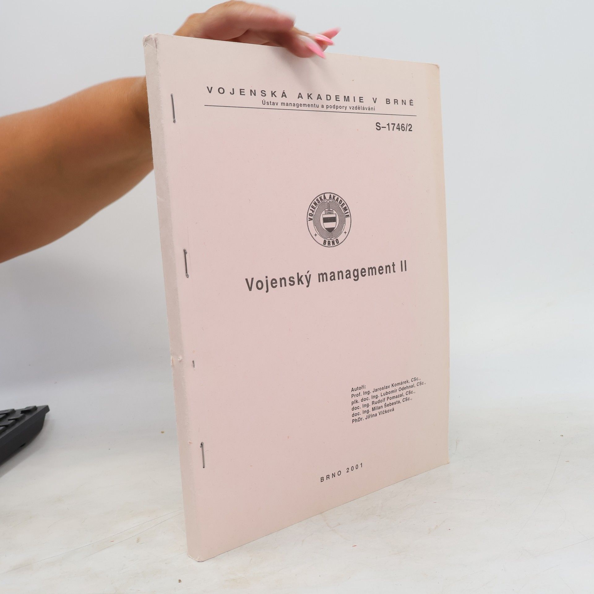 Kolektiv autorů Vojenský management II