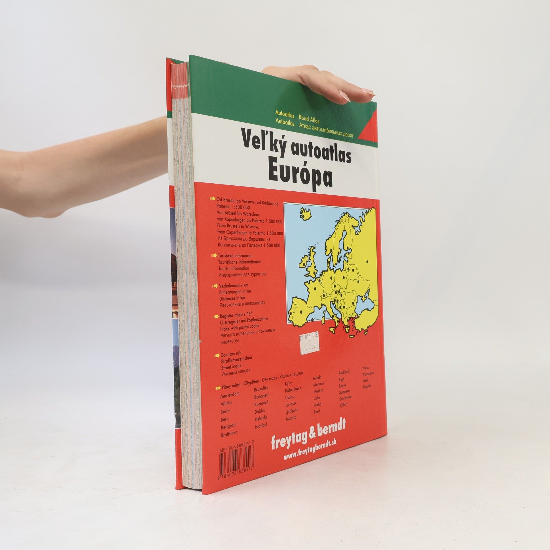 Various authors Veľký autoatlas Európa