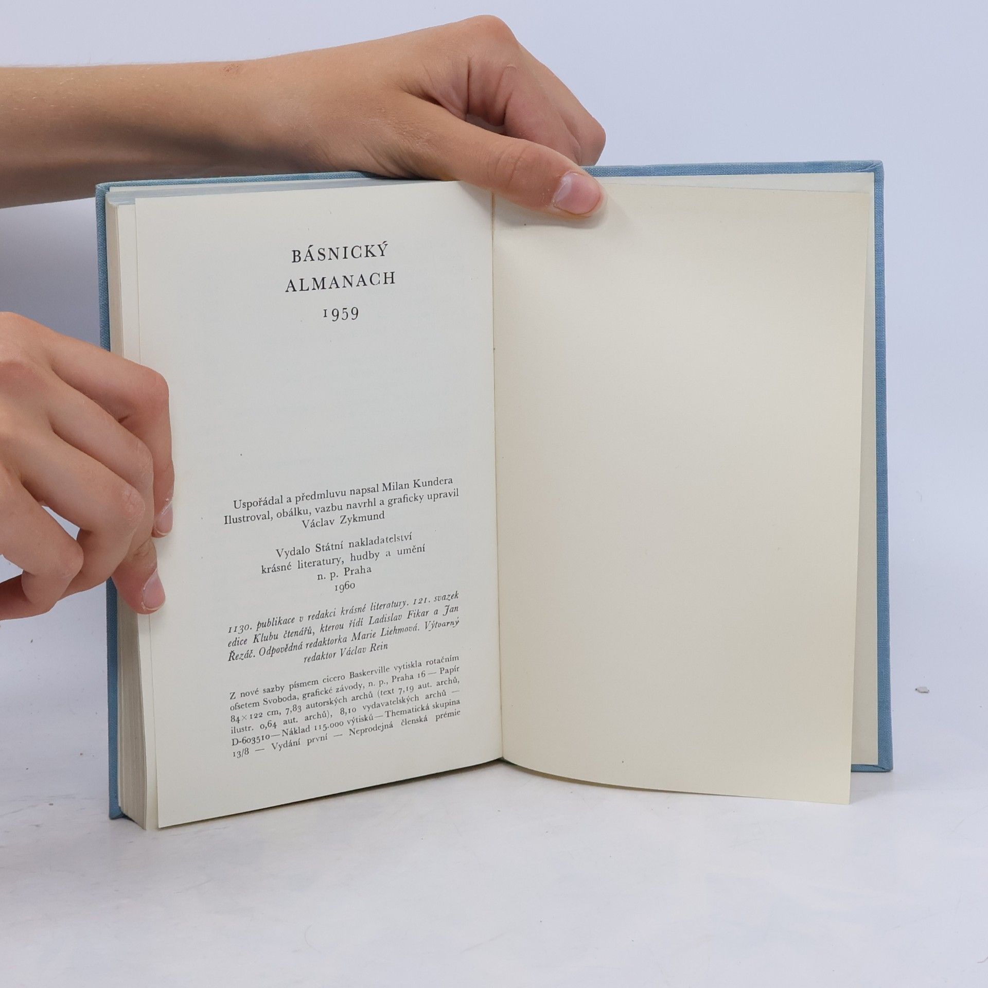 Collectif d'auteurs Básnický almanach 1959