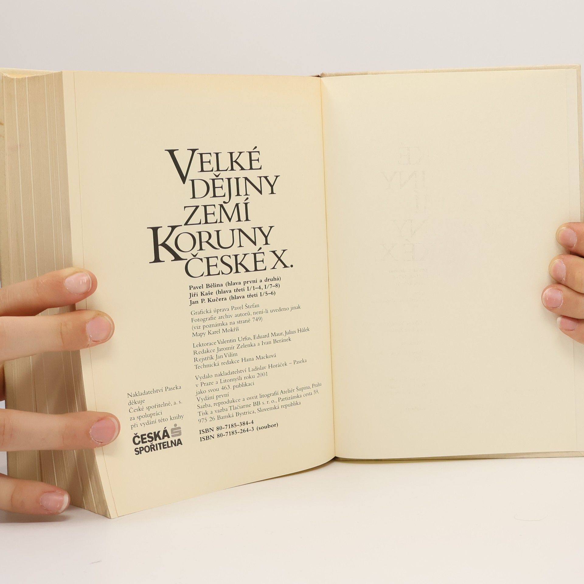 Pavel Bělina Velké dějiny zemí Koruny české X. 1740-1792