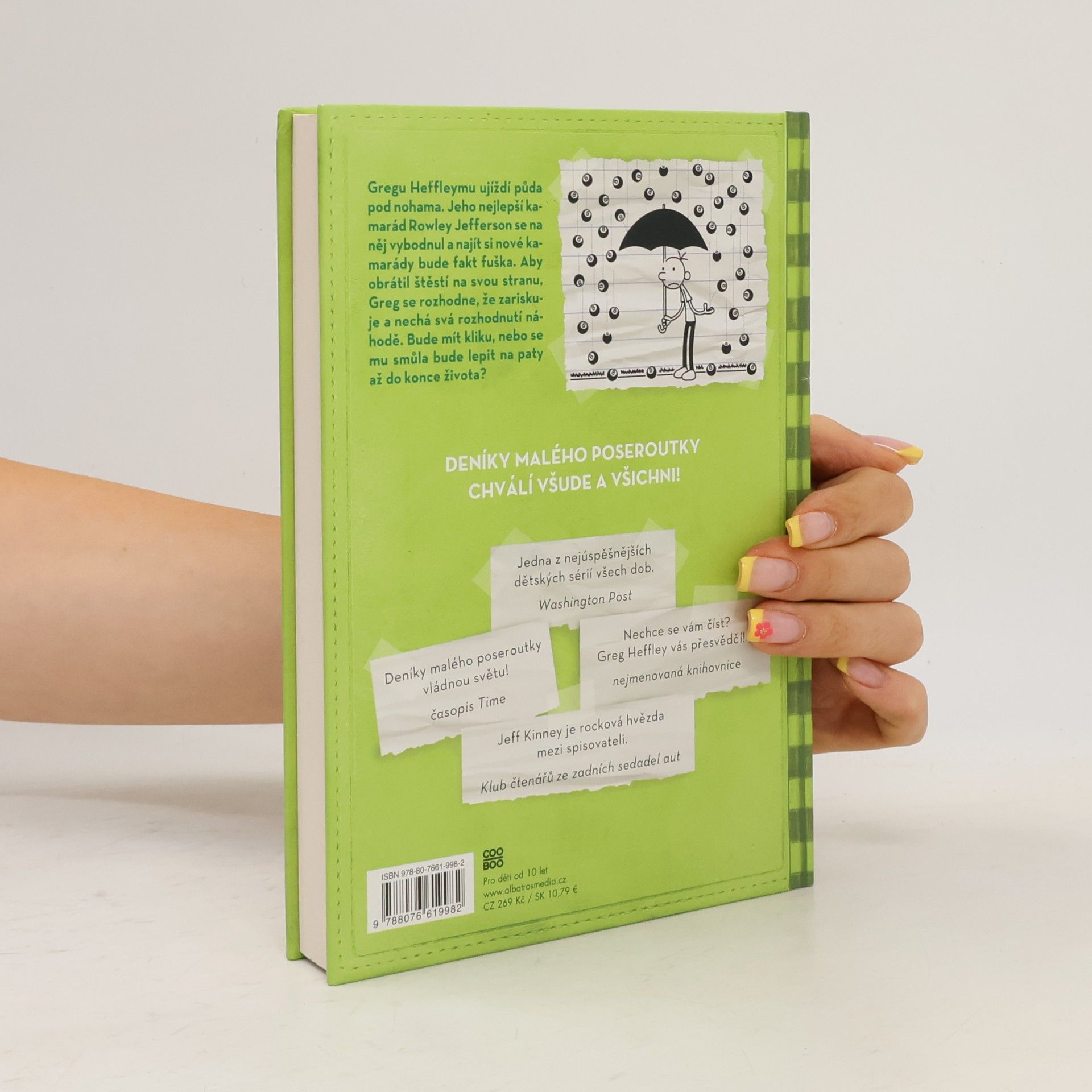 Jeff Kinney Deník malého poseroutky 8. Fakt smůla