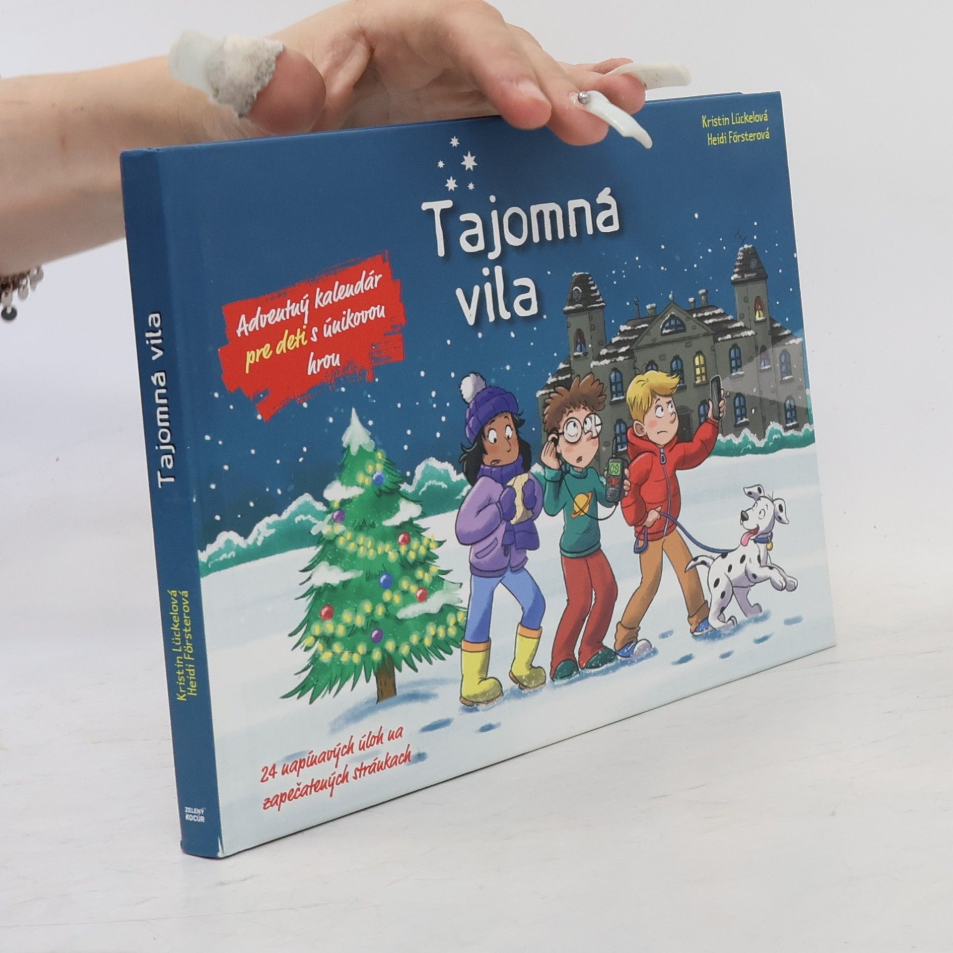 Kristin Lückel Tajomná vila – Adventný kalendár pre deti s únikovou hrou