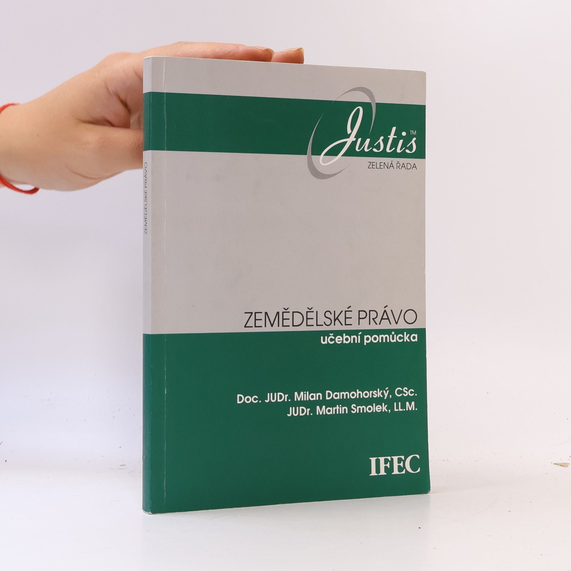 Martin Smolek Zelená řada: Zemědělské právo