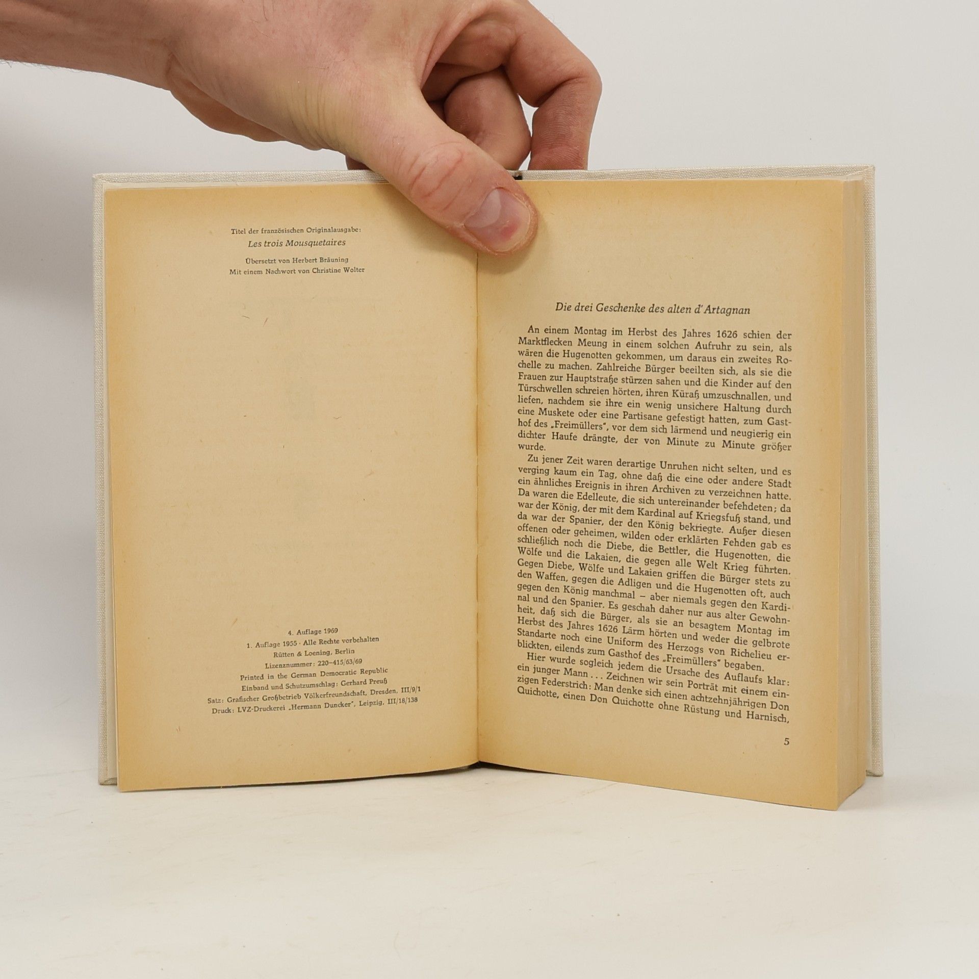Alexandre Dumas Die drei Musketiere