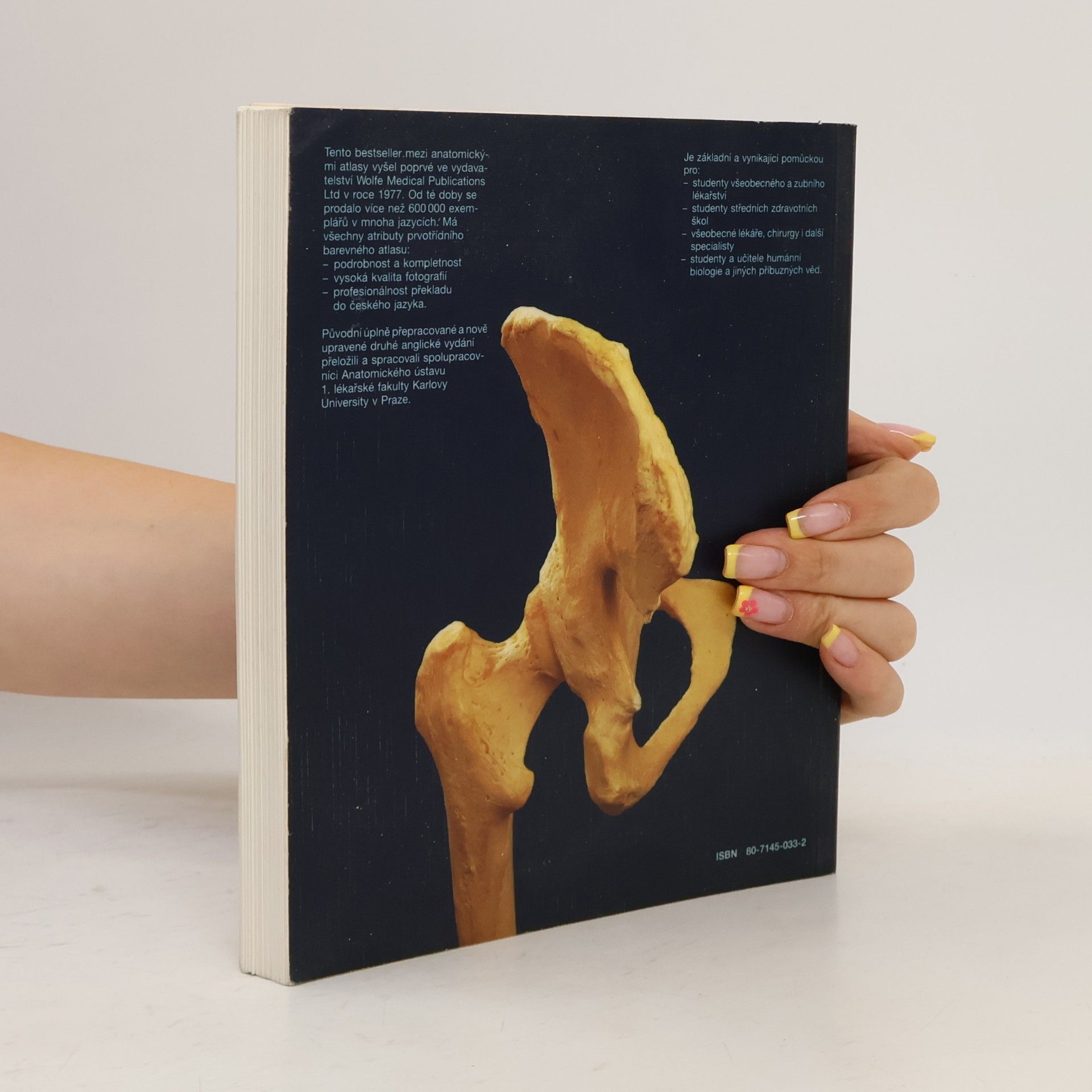 R. M. H. Robert Matthew Hay McMinn Barevný atlas anatomie člověka