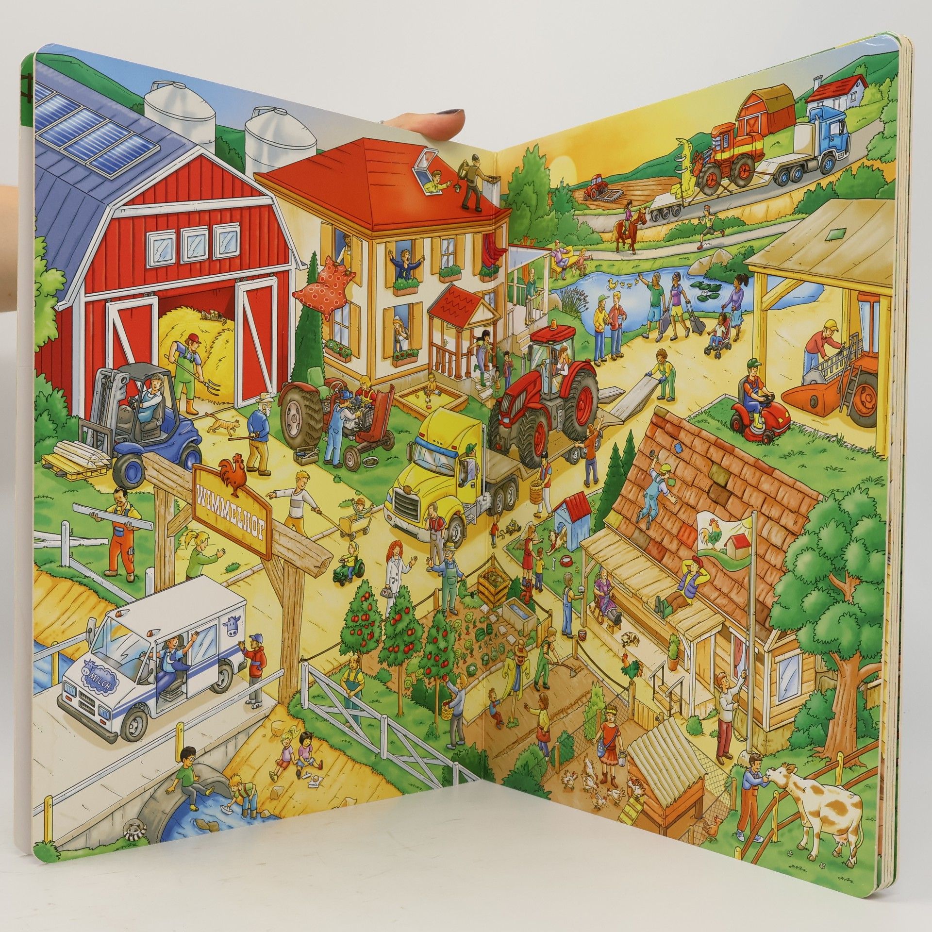 Max Walther Bauernhof - Wimmelbuch