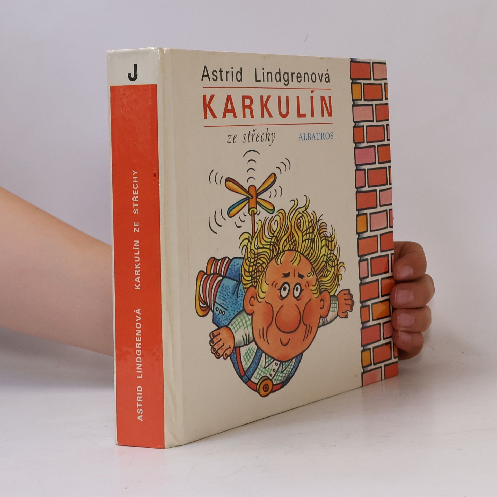 Astrid Lindgren Karkulín ze střechy