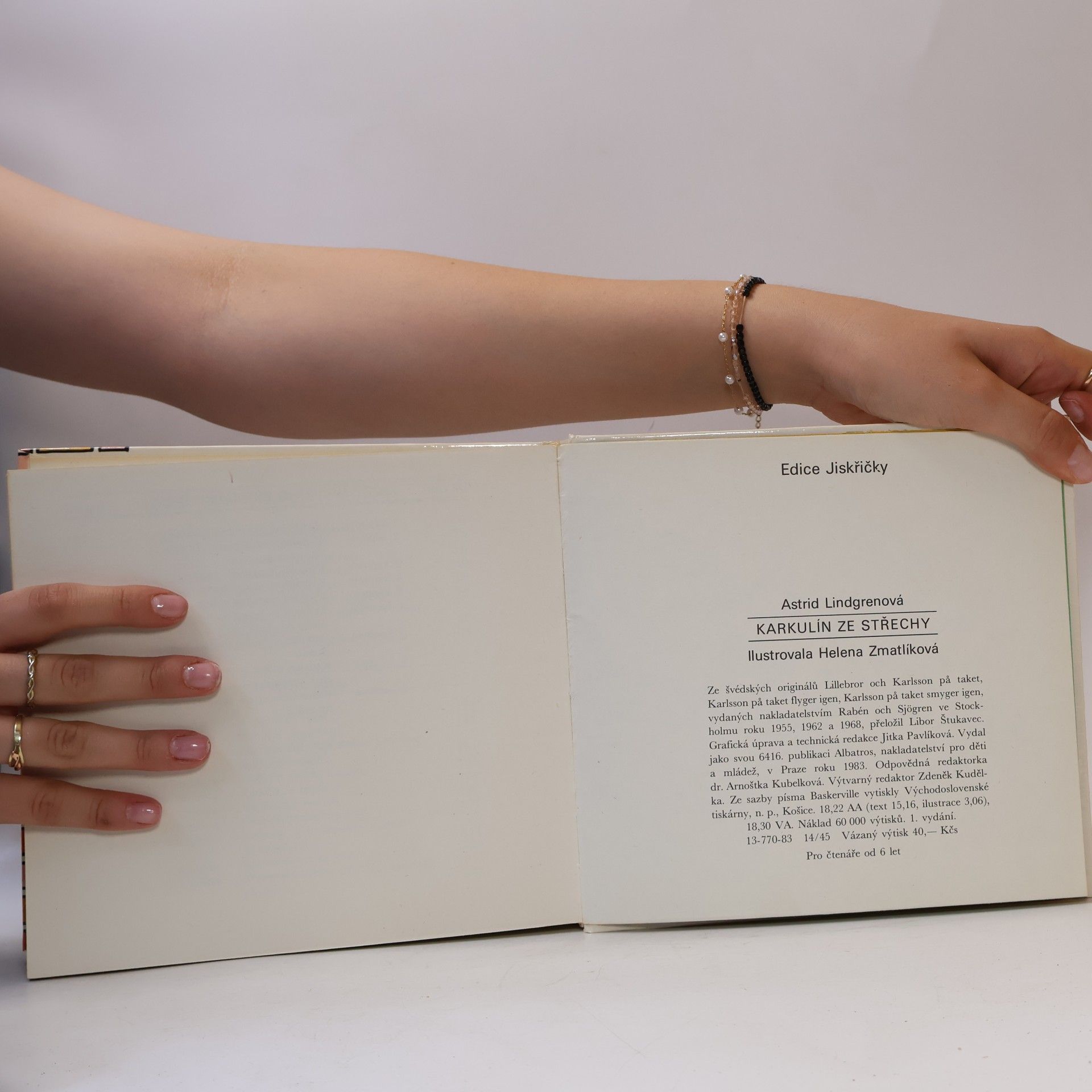 Astrid Lindgren Karkulín ze střechy