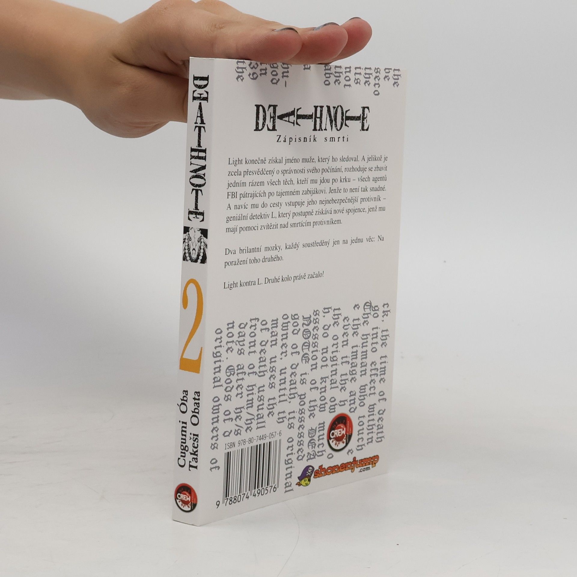 Tsugumi Ohba Death note. Zápisník smrti 2
