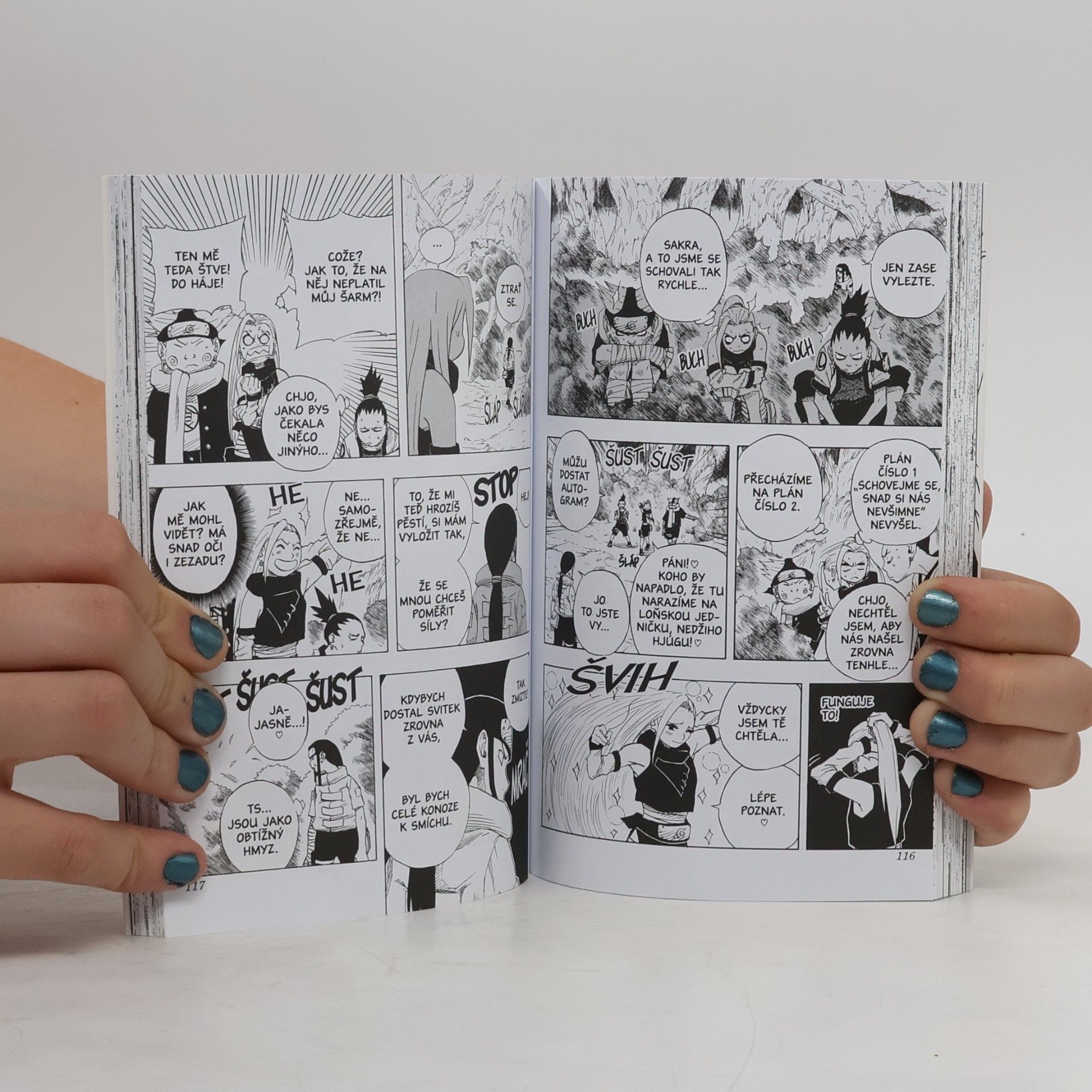 Masaši Kišimoto Naruto. 6. díl, Sakuřino rozhodnutí