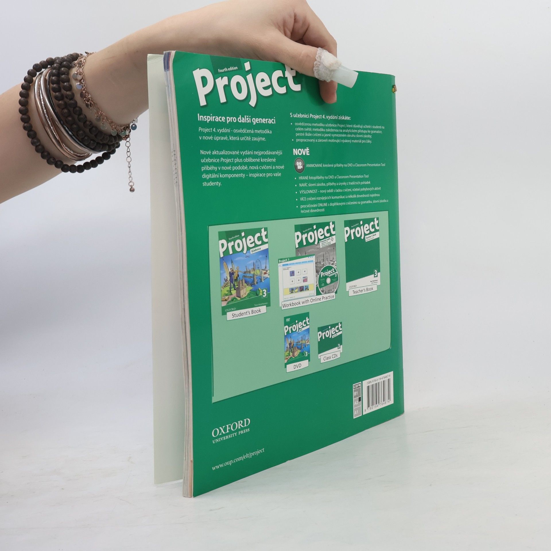 Tom Hutchinson Project 3 : fourth edition. Učebnice