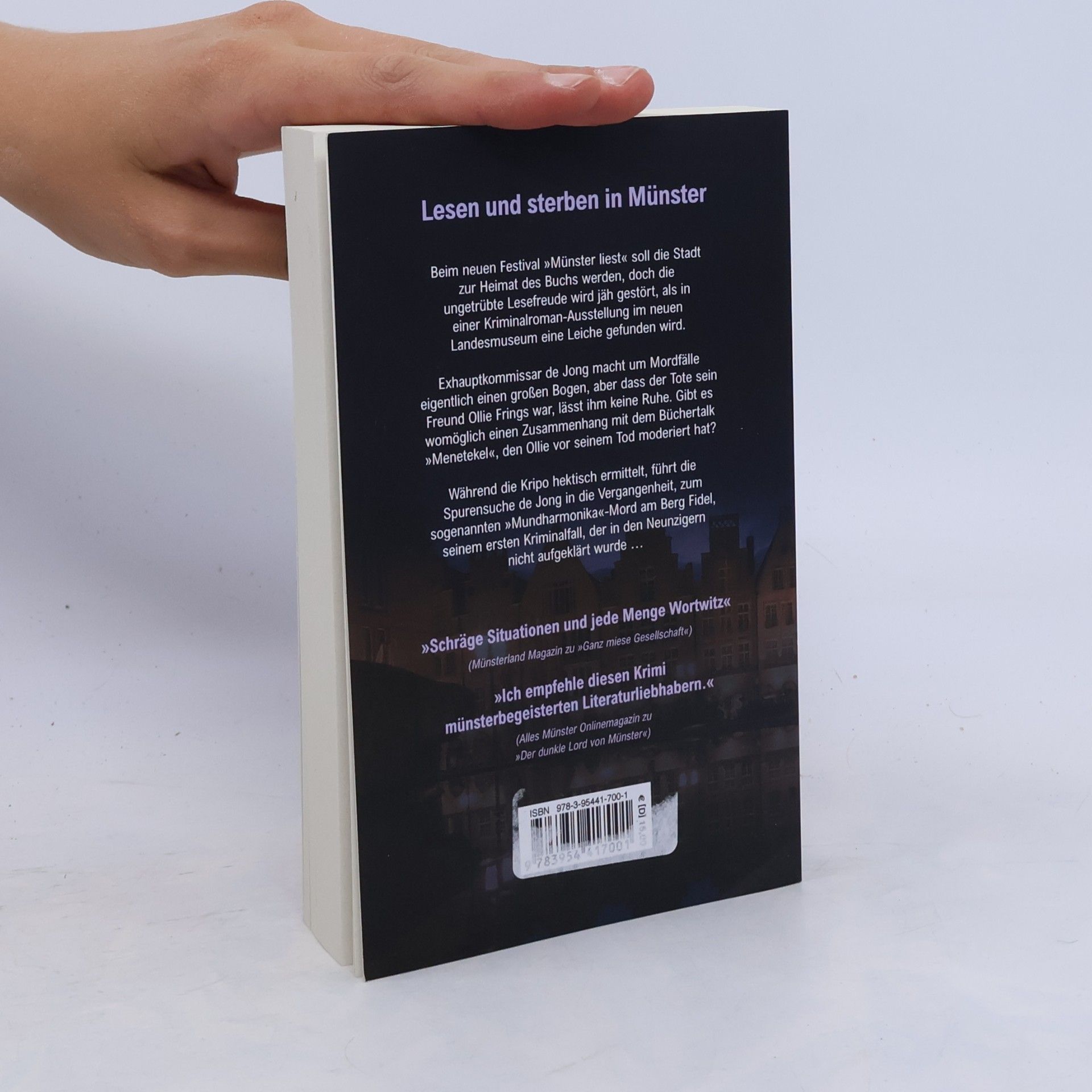 Christoph Güsken Lies mir das Buch vom Tod. Krimi aus Münster